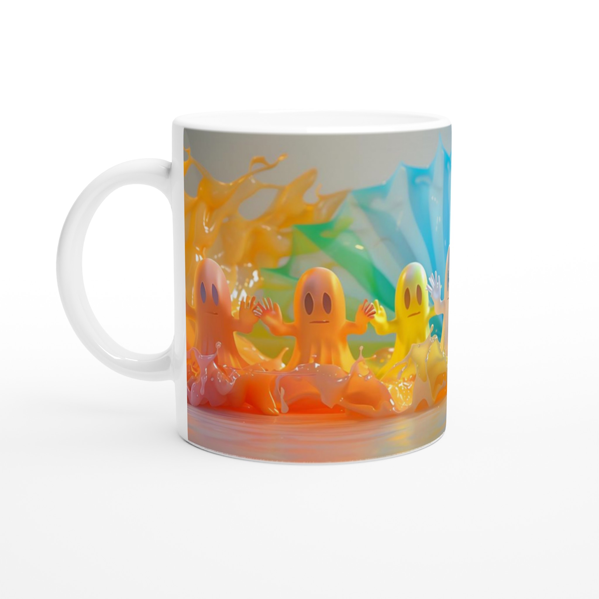 Färgsprakande Spökmugg – Lekfull 11oz Keramisk Mugg för Kaffe, Te & Glädje i Alla Färger 1 882f51bd-5dad-4432-8a8e-0ff3640ae4c0