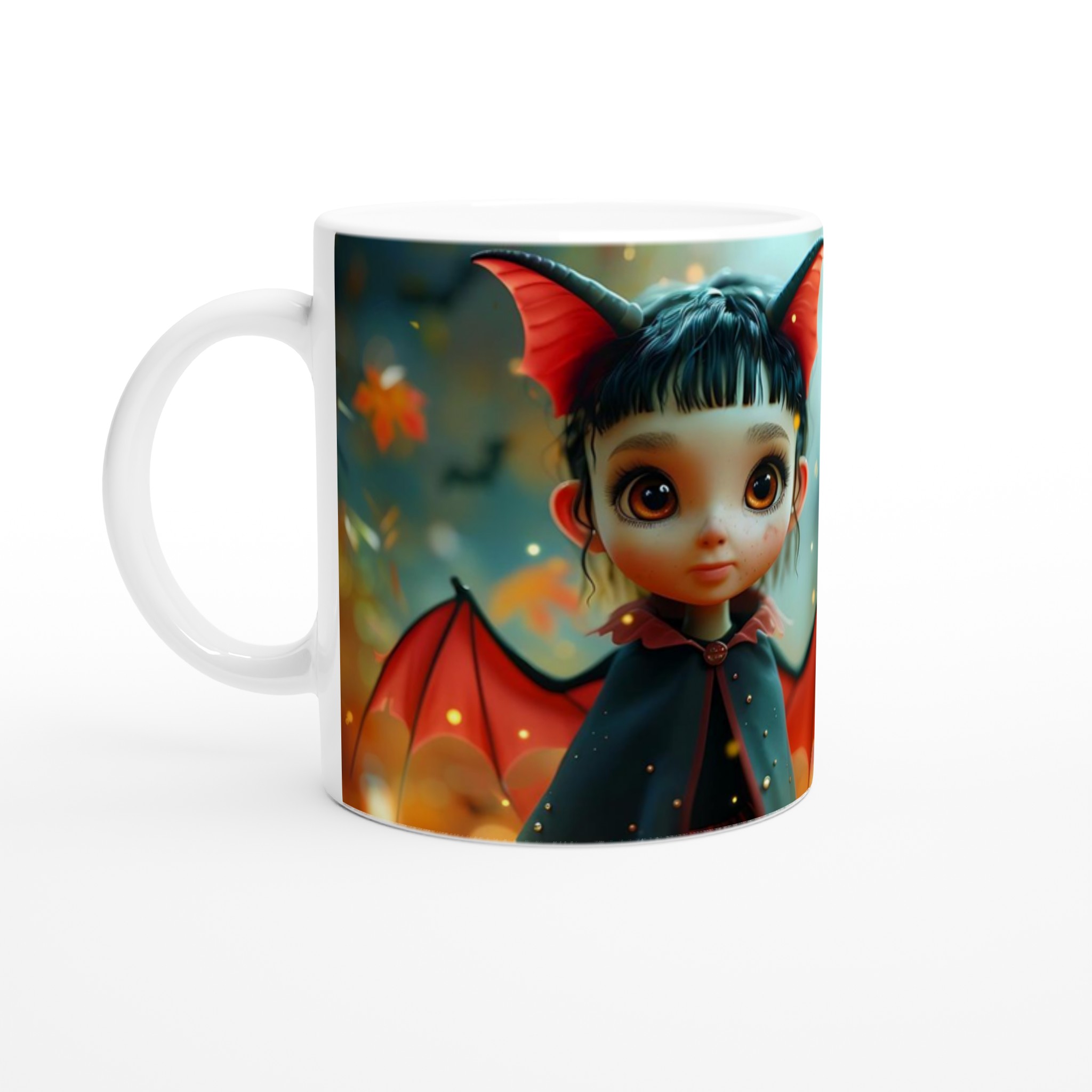 Söt Vampyr Flicka Keramikmugg – Magisk Halloween & Höstkänsla, Finns i 7 Färger! 1 8852462e-5f1a-46f3-8eda-131869f5e262