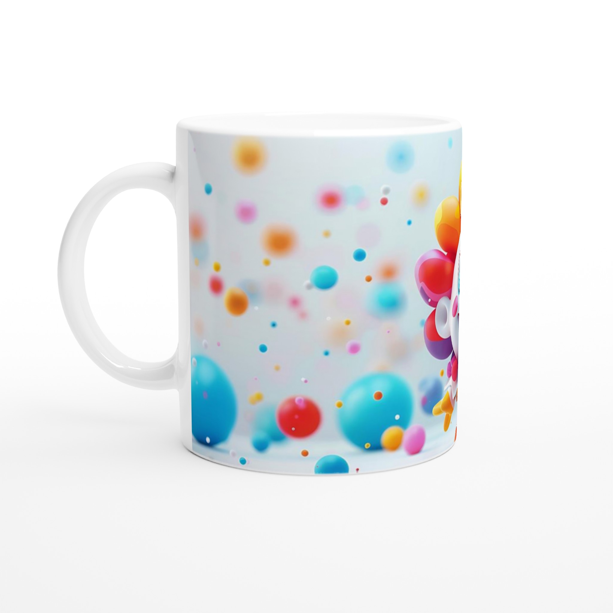 Glad clownmug – färgglad 11oz keramikmugg för lekfulla stunder i ditt val av sju livfulla färger 1 88984ca4-9fc9-4605-b04a-f32c3c36bba9