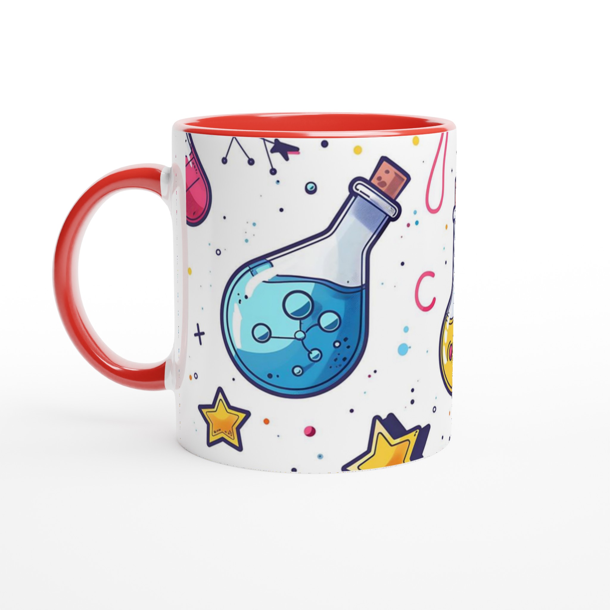 Vetenskapsmugg: Kemiexperiment i Pop Art – 11oz Keramisk Mugg för Nyfikna Själar 2 88b340e5-150e-478e-8d1f-03d1de3421fa