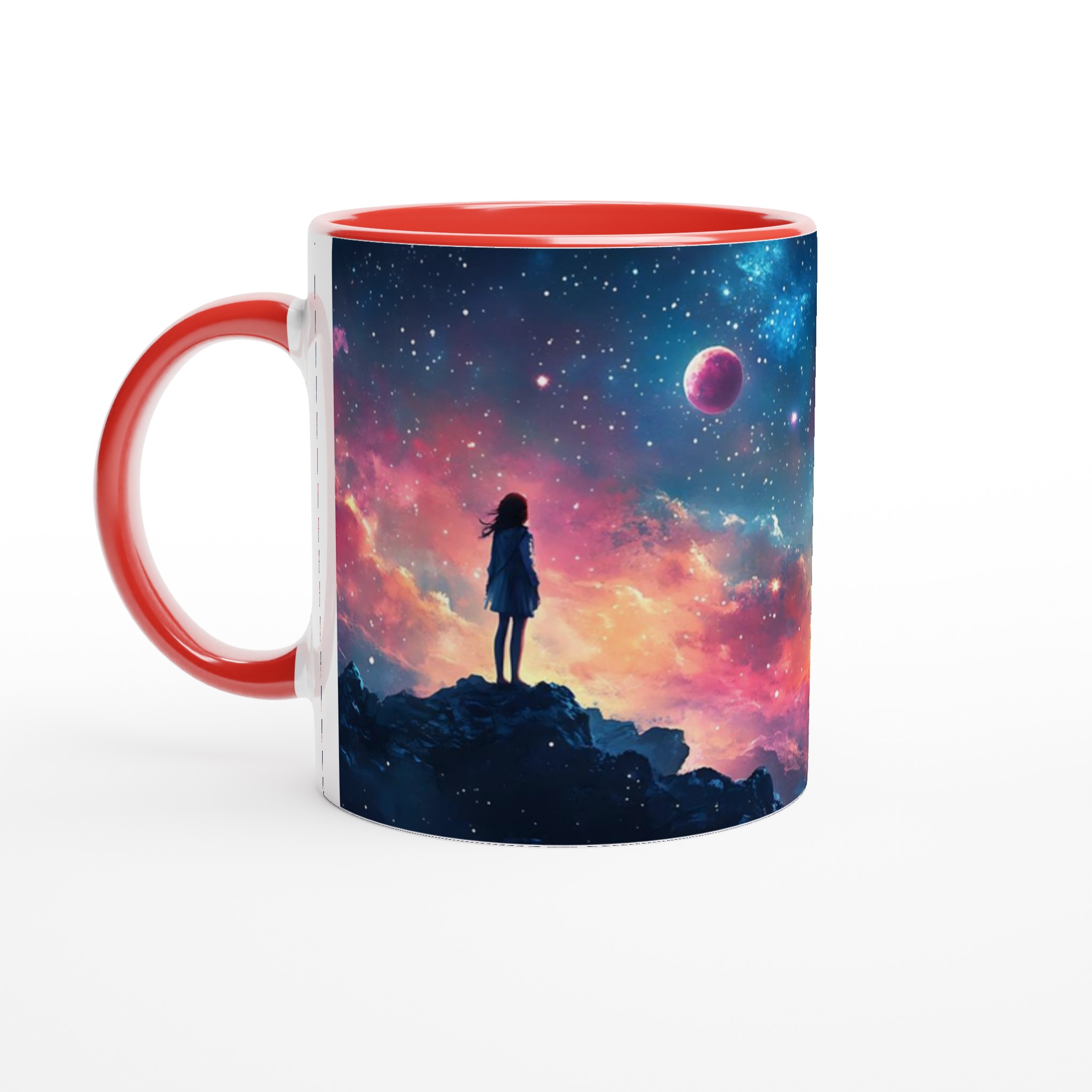 Cosmic Wonder Keramikmugg – Utforska Världsrymden med Varje Sipp, Välj Bland Flera Färger 5 88b490c4-0273-4ae4-92a9-016157f9e475