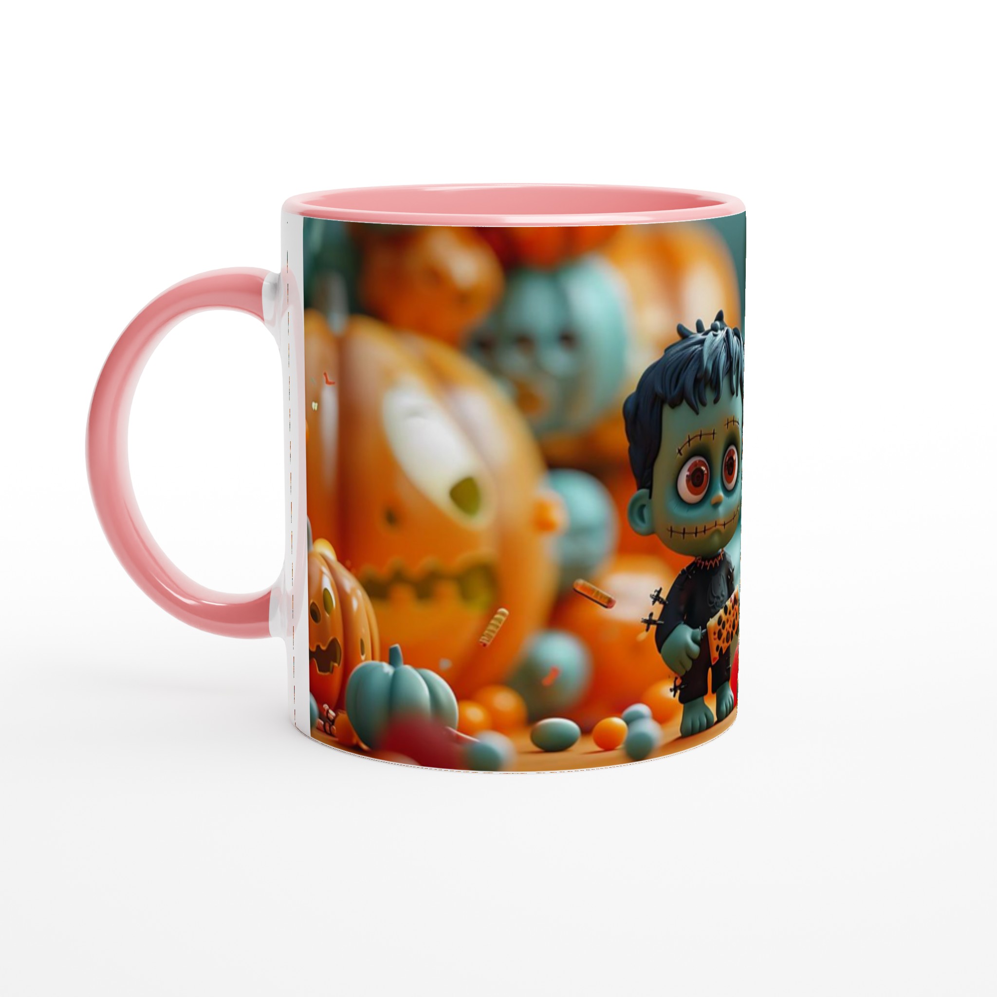 Söt Liten Frankenstein Mugg – Perfekt för Halloween & Kaffestunder i din favoritfärg! 6 88de8815-7ff1-4214-a66a-fbaff50986b6