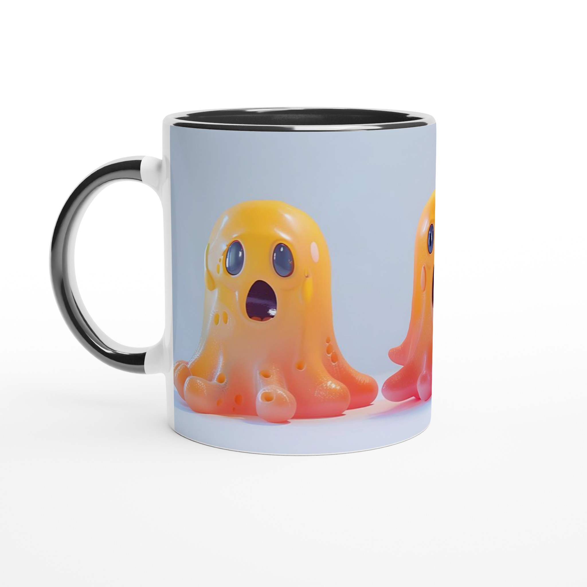 Förskräckt Bläckfisk Keramikmugg - Charmig & Färgglad 11oz Kaffemugg i Ditt Val av Färg 7 8918d077-ba69-4648-b872-23174bf6841f