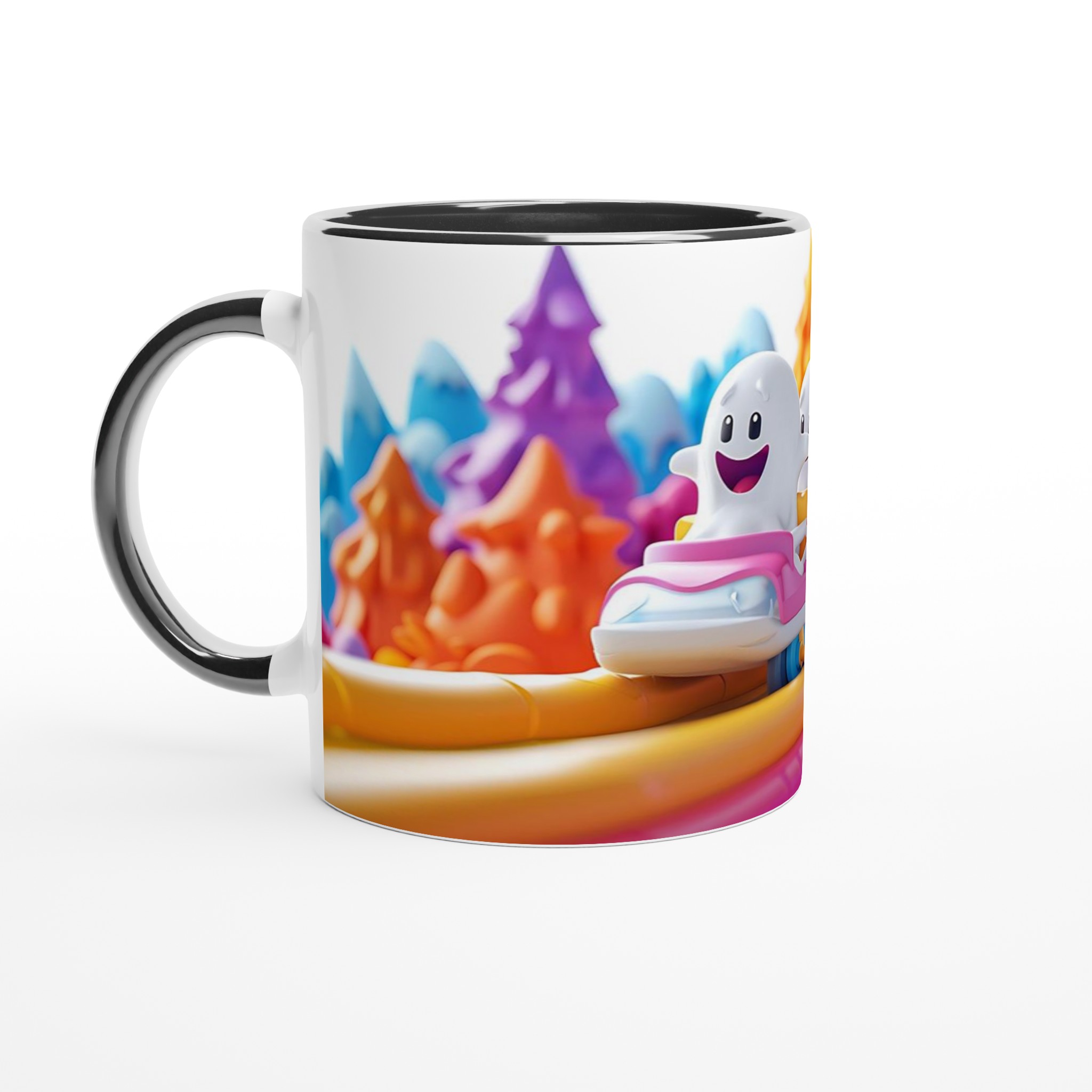 Glad Spöken Bergbana 11oz Keramikmugg - Livfulla Färger för En Lekfull Start på Dagen 7 892d0ca9-19d6-491b-8c24-792b0dc2f5ef