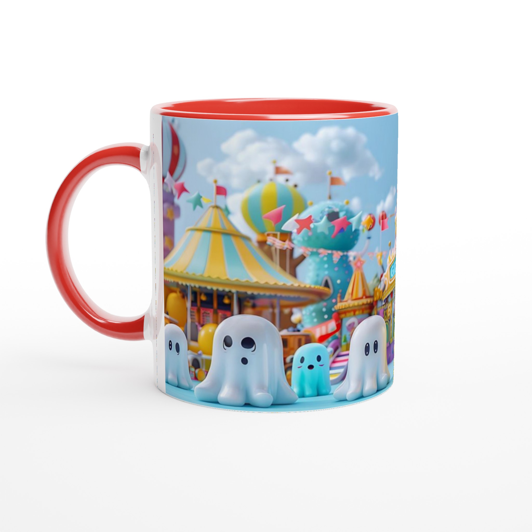 Söt spökfest 11oz keramisk mugg – Välj din färg för lekfulla kaffestunder! 2 89626b06-0a16-44f8-8e2a-19b176ee15ca