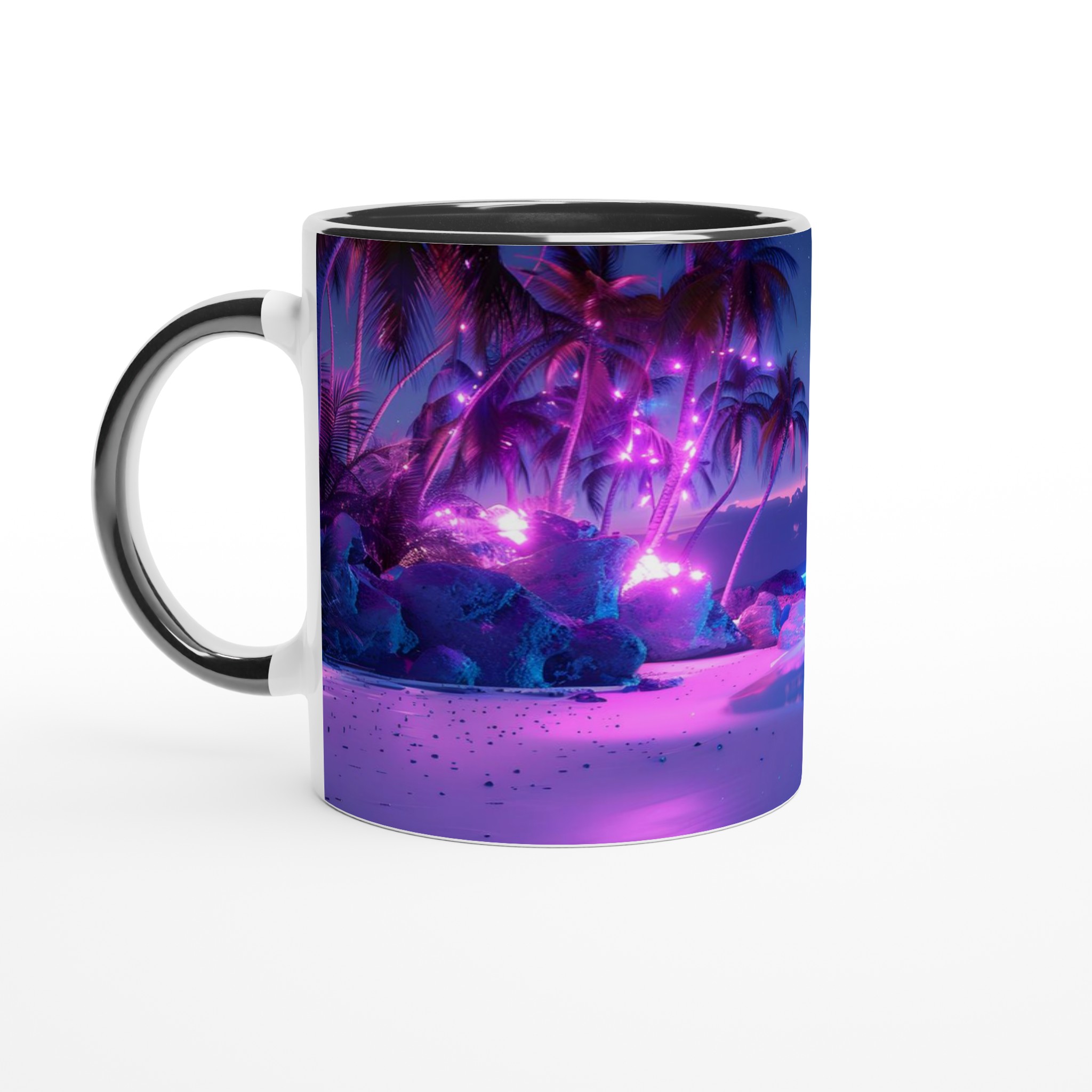 Neon Sunset Beach Kaffemugg – Fånga Magin i Varje Klunk, Välj Din Favoritfärg! 5 896b4fb4-db24-48f5-9903-a8984508f7fe
