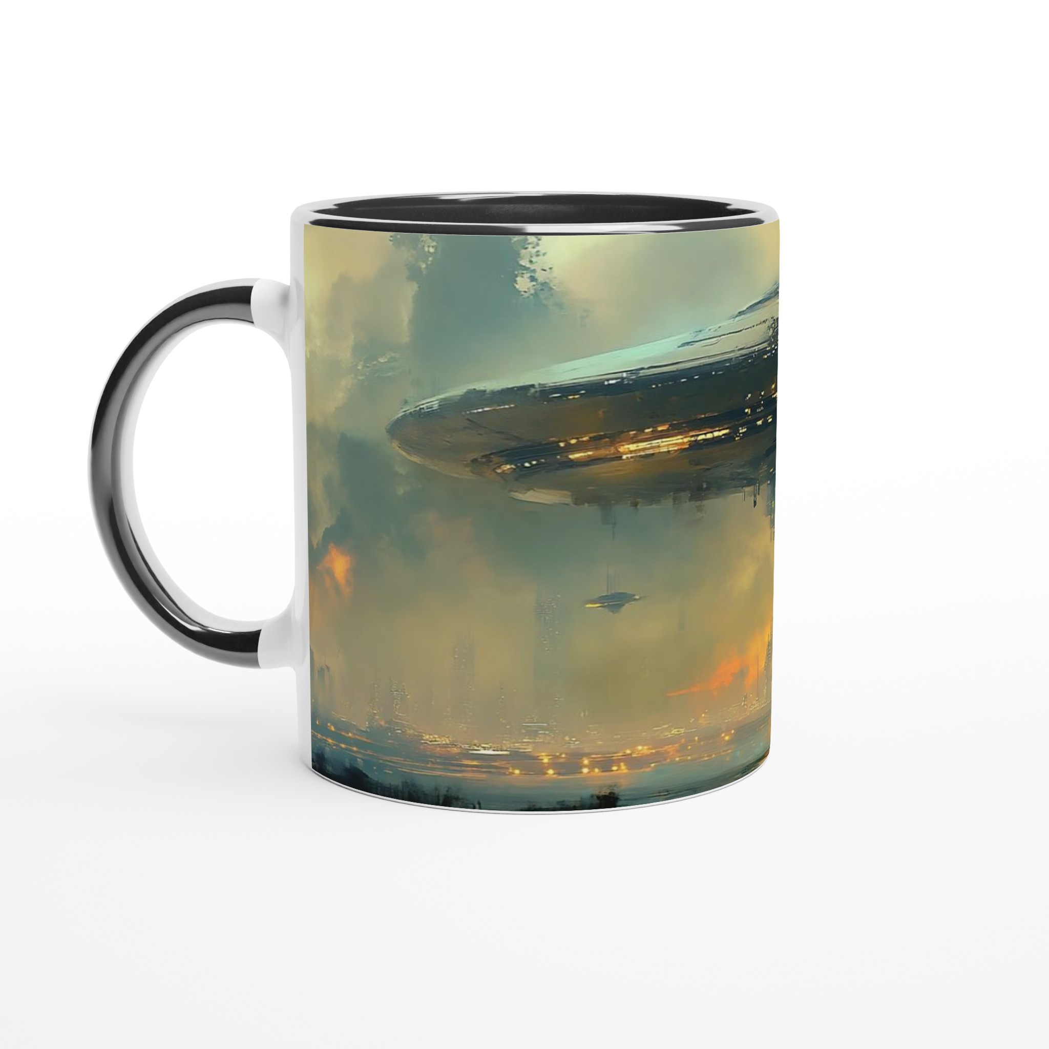 Futuristic Landing Sci-Fi Mugg – Dyk in i en annan värld med din favoritdryck, finns i 7 färger! 2 89790936-014f-41e7-ac0f-6621c4938da2