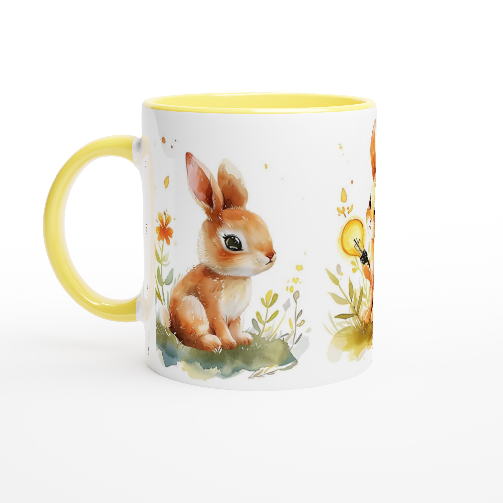 Söta kaniner akvarell 11oz keramikmugg – personlig present i flera färger 5 89afef2c-6ac9-472a-a0c5-b2c86ad27360