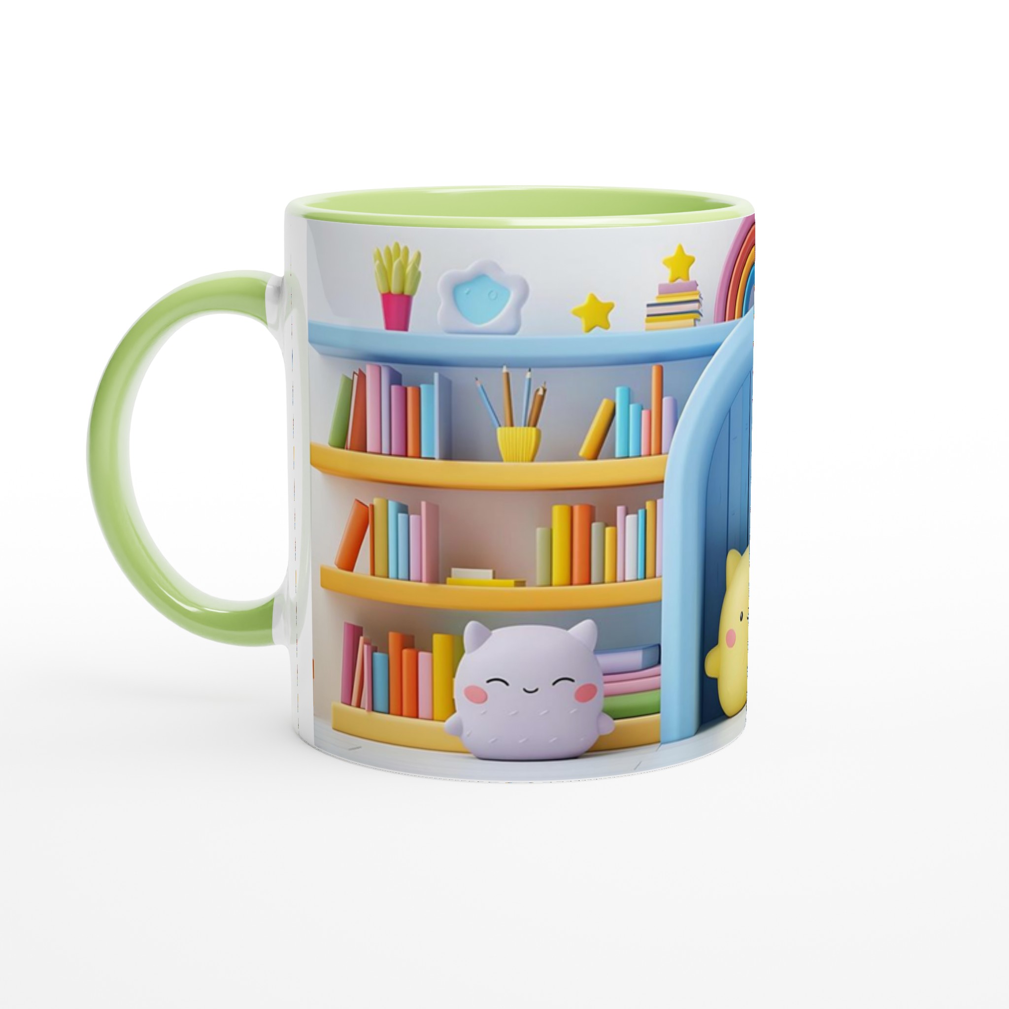 Pastell drömvärld Keramisk Mugg - 11oz lekfull design för alla dina favoritdrycker 3 89b38af7-ddbc-4d7d-b1c3-b9a1afb18af4