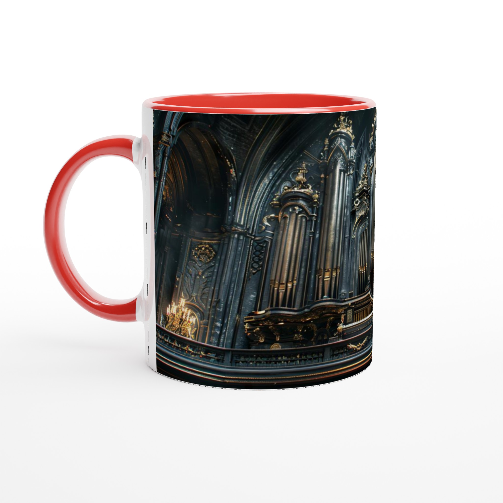 Barockorgel Design Kaffemugg - Lyxig Keramisk Mugg 11oz 2 89c7f52c-e989-407c-bde9-5310dc8f2716