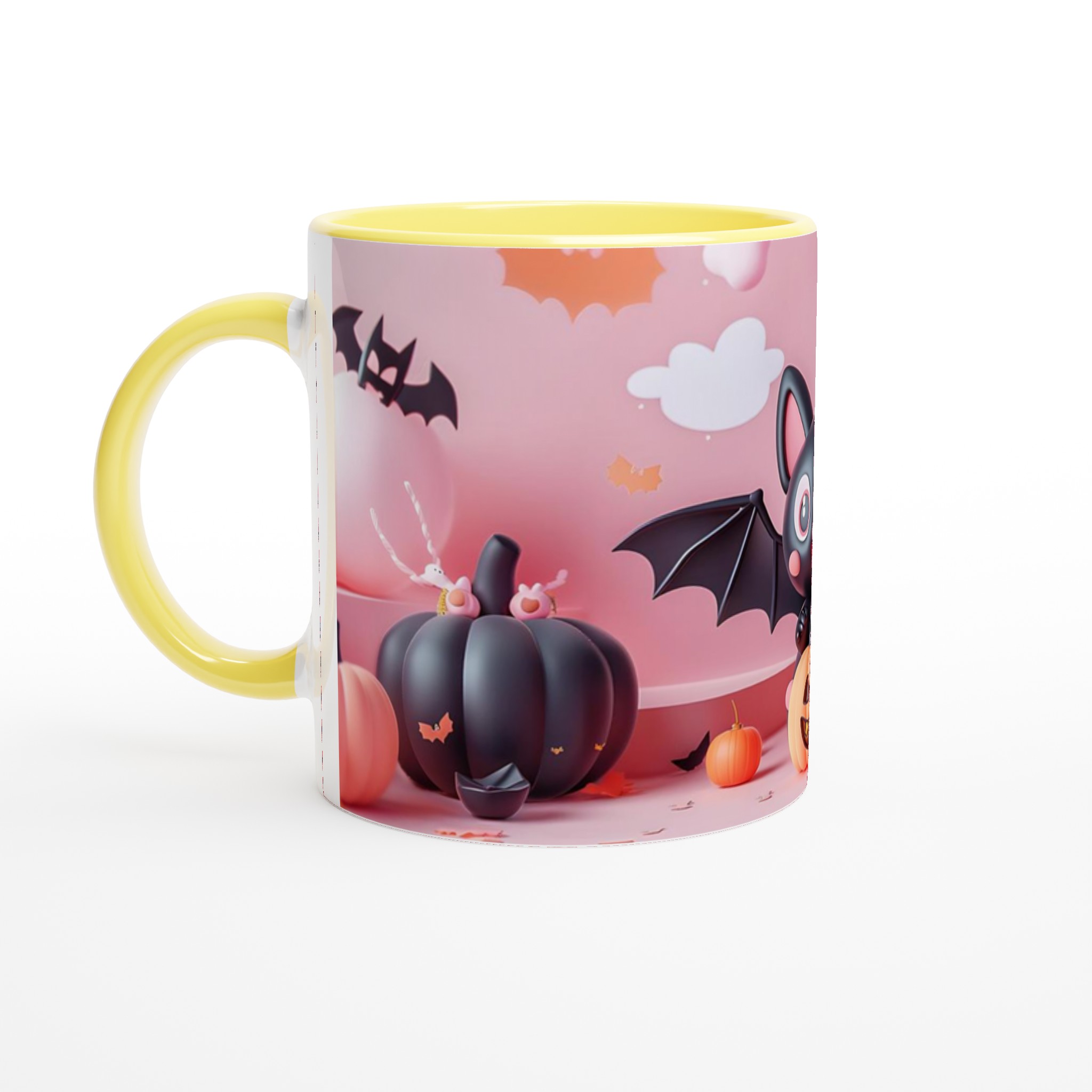 Söt Halloween Fladdermus Mugg: Personlig Favorit i Flera Färger – 11oz Keramik 3 89eb6979-a356-4115-b7a4-a056d5e3f926