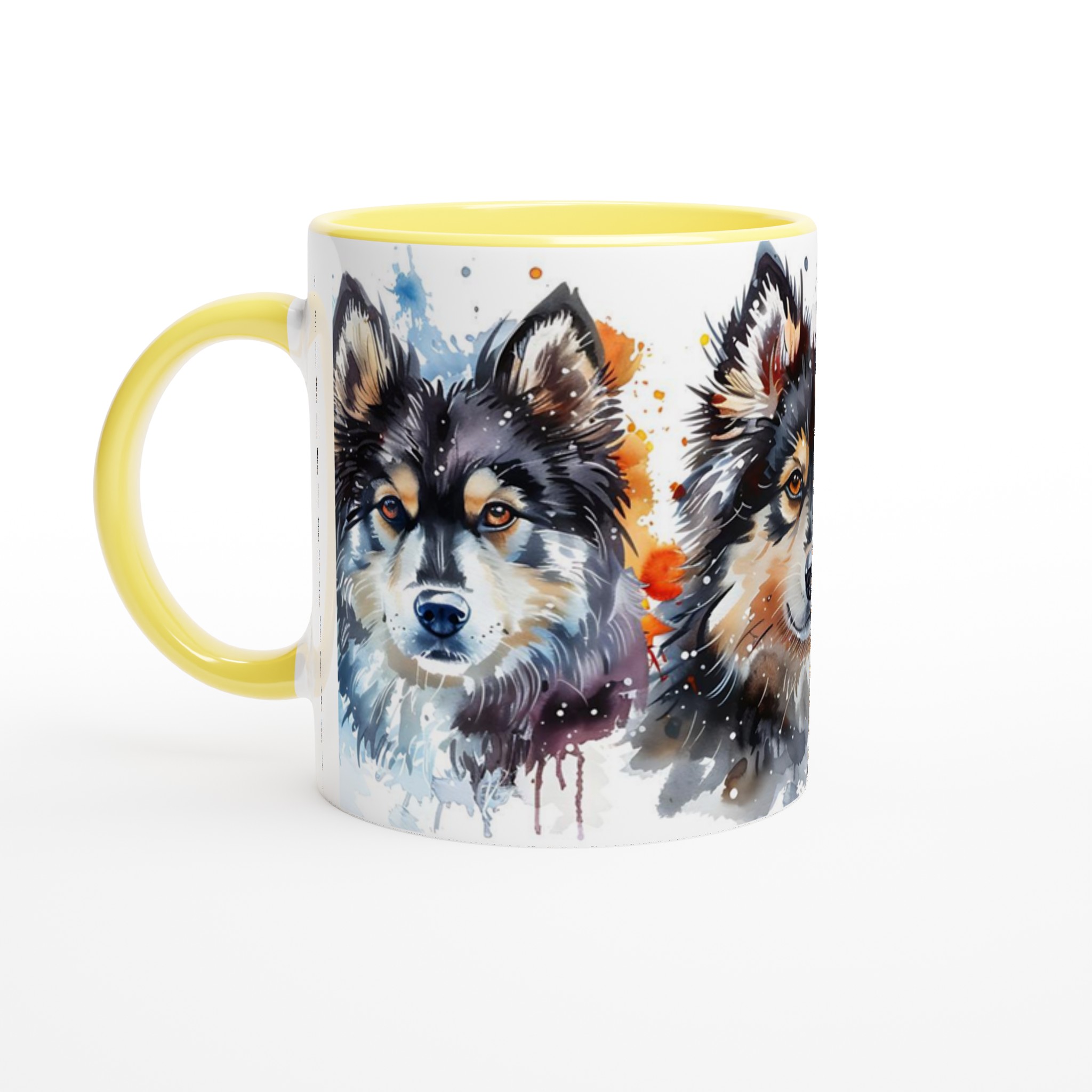 Akvarellhund Mugg – Livfull Konst för Kaffeälskare i Ditt Val av 7 Keramiska Färger 3 8a057c94-ba40-4a99-aedd-38ca1ede1fba