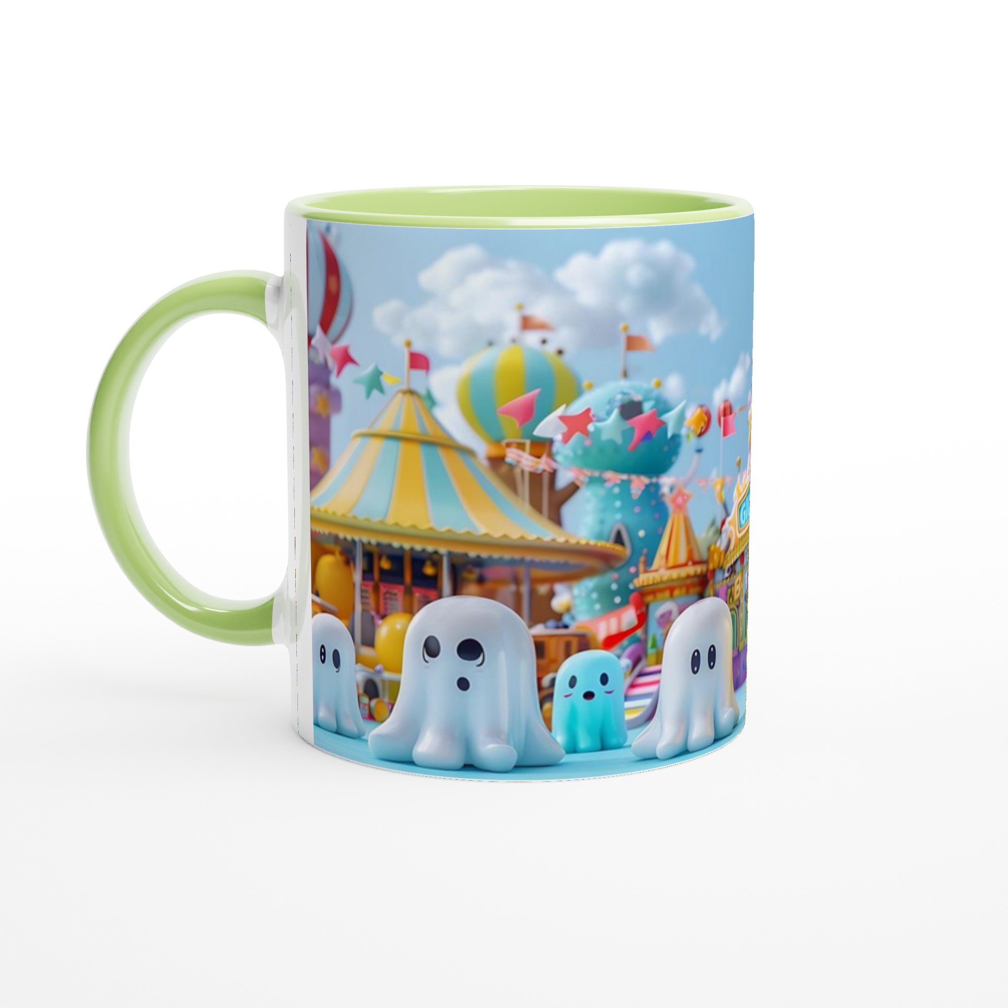 Söt spökfest 11oz keramisk mugg – Välj din färg för lekfulla kaffestunder! 3 8a3edc36-b5c9-40ad-a408-a7a2db10cba4