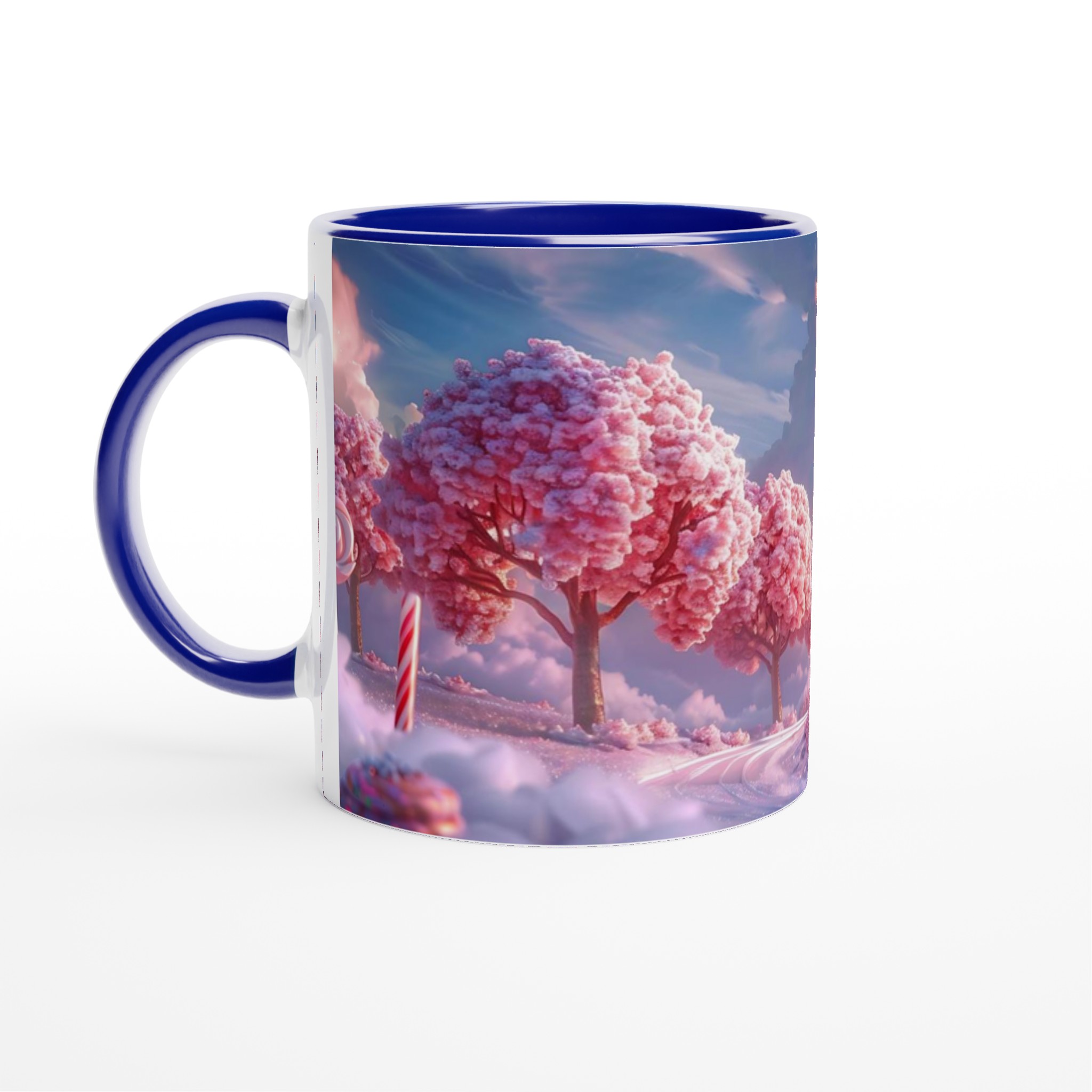 Drömsk Godislandskap Mugg – 11oz Keramikmugg i ditt val av 7 Fantastiska Färger 4 8a6e1d65-ce27-4c82-9067-b8ec5993b37e