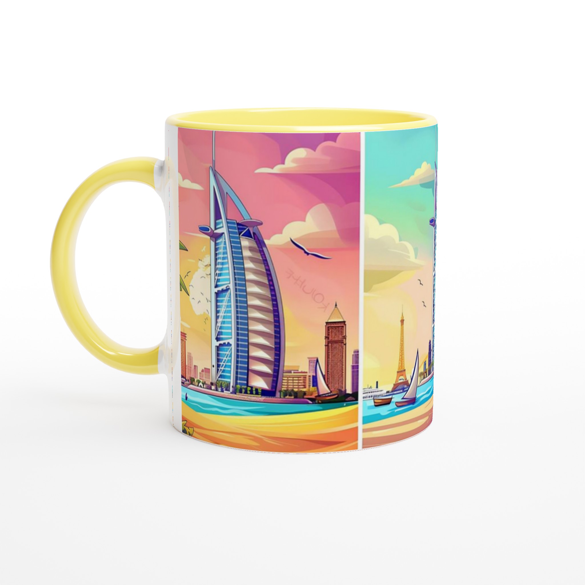 Dubai Sunset Magic: Unik 11oz Keramisk Mugg med Ikoniska Vyer – Välj Din Färg! 5 8a9c0f19-9edd-417e-ae16-92a515acbfa8