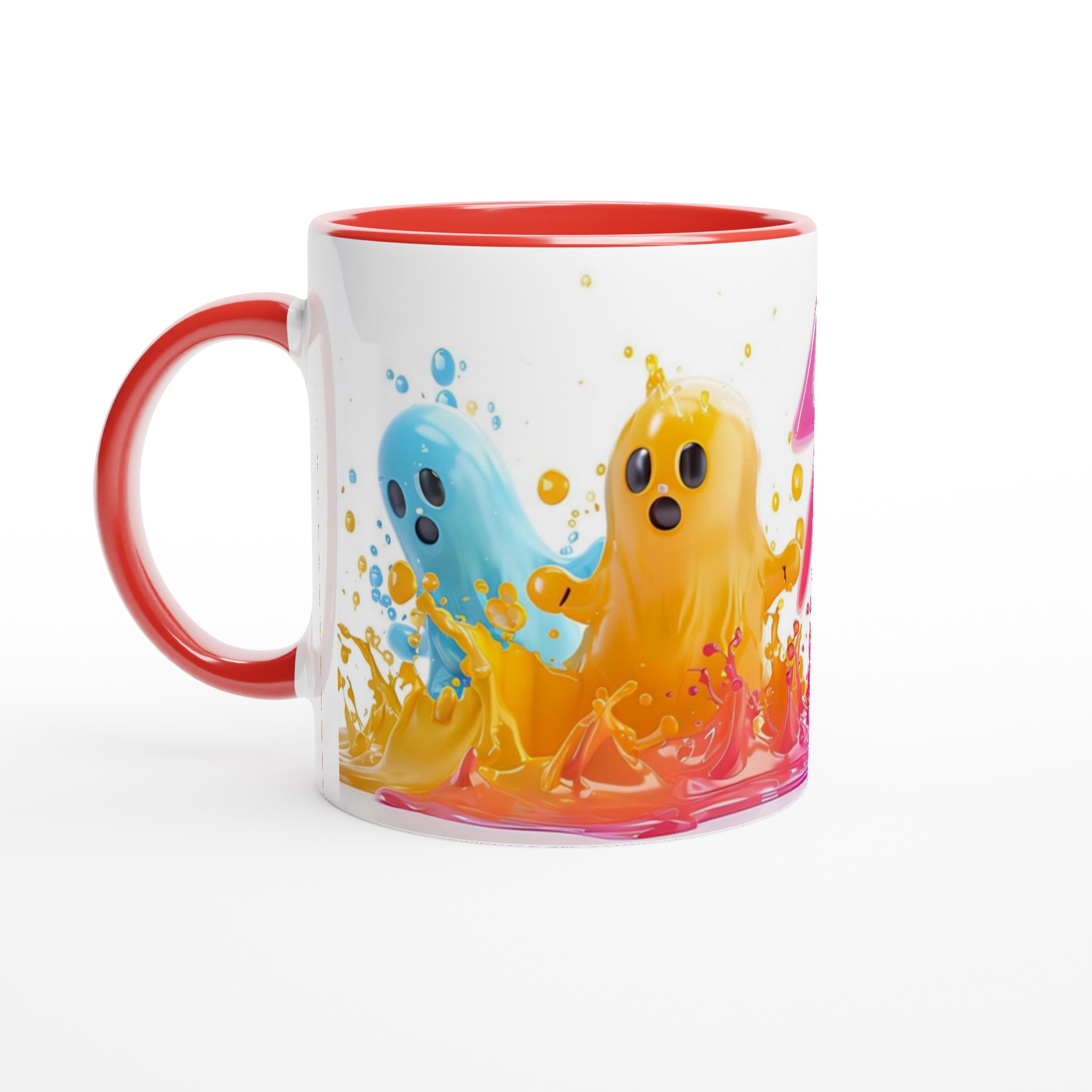 Färgglada Spöken Keramikmugg – En Lekfull 11oz Kaffemugg för Fantasin! 2 8b392e33-2167-4745-8517-0e6e24c1be51