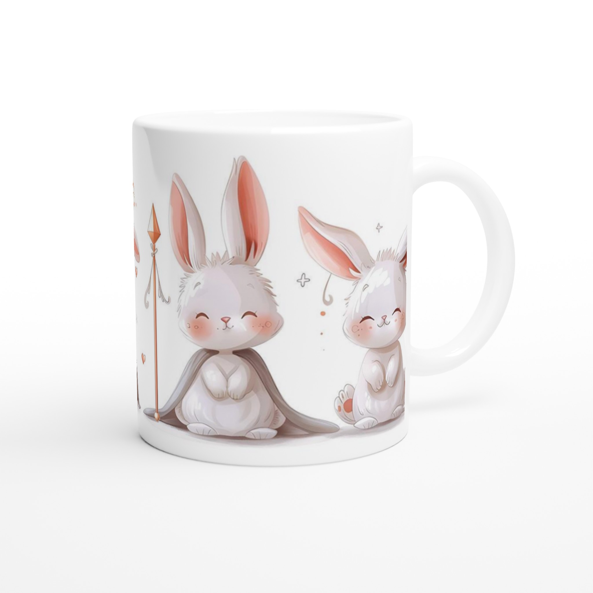 Kungliga Kaniner 11oz Keramisk Mugg – Charmiga Prins- och Prinsessmotiv för Ditt Favoritfika 9 8ba2c0c1-075e-4918-815a-47ae13396406