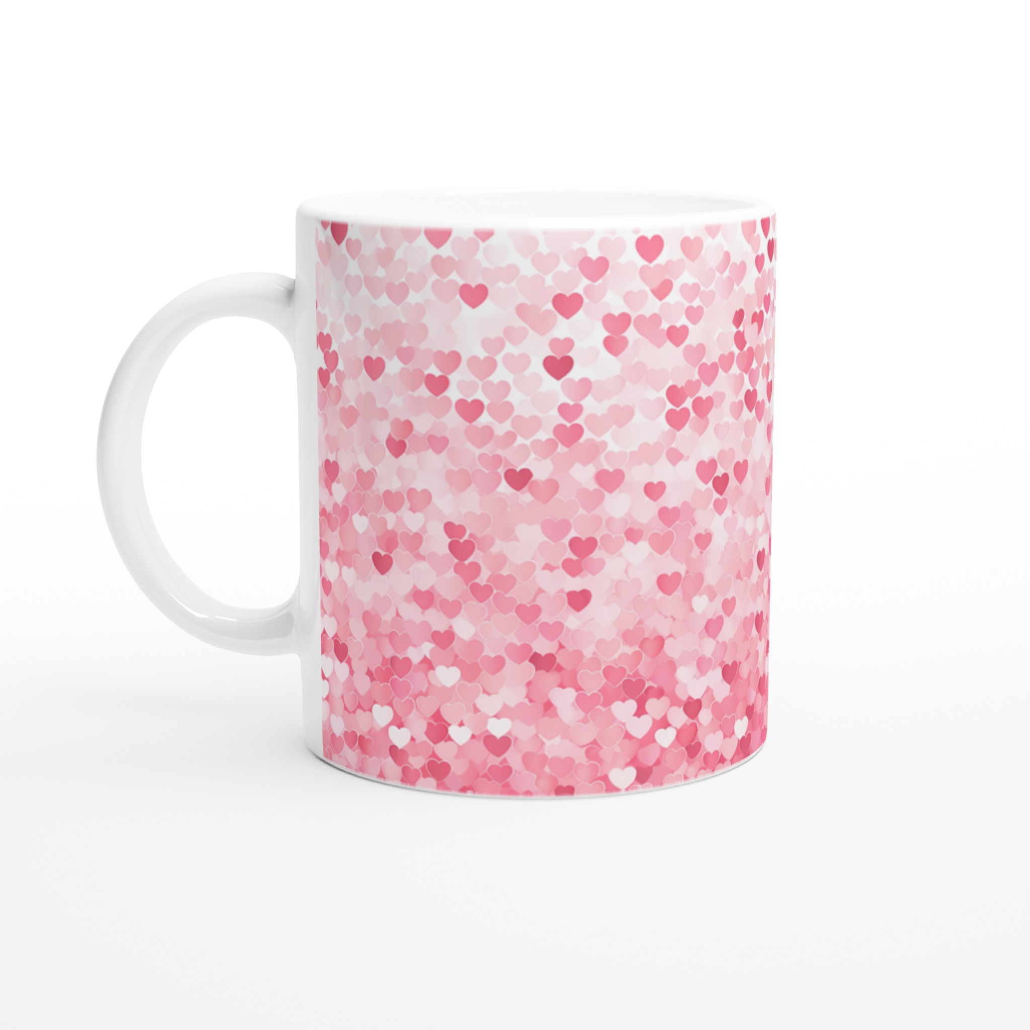 Kärleksfull 11oz Keramisk Mugg – Ge Liv Åt Dina Känslor i Rosaskimrande Design, Välj Din Favoritfärg! 1 8be71fa8-6da8-4ecd-aa87-45eaca08af45