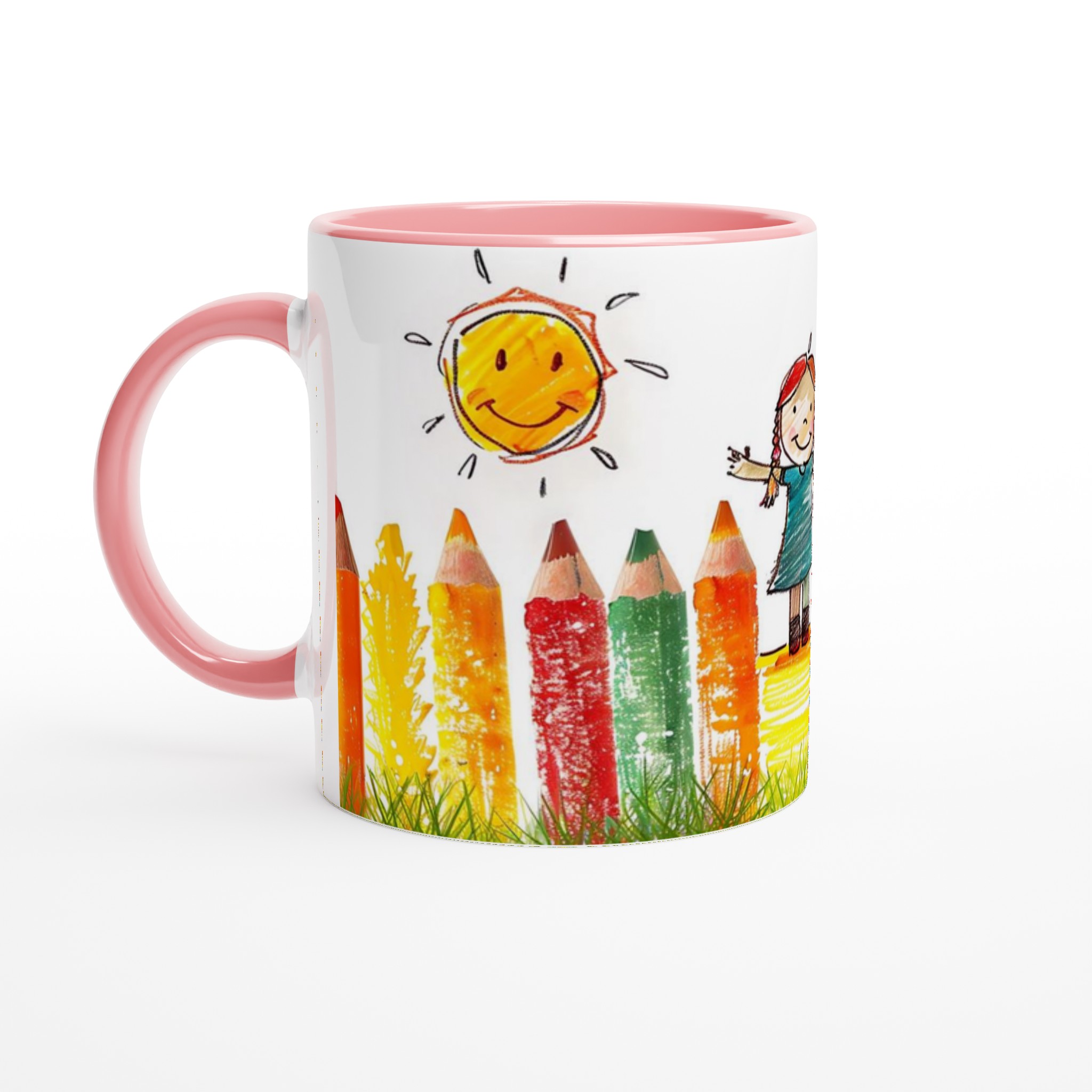 Färgsprakande Kreativ Mugg - 11oz Keramikmugg i glada färger för stora och små artister 6 8bf0d2df-835e-41a4-a6d1-9734e9f1525a