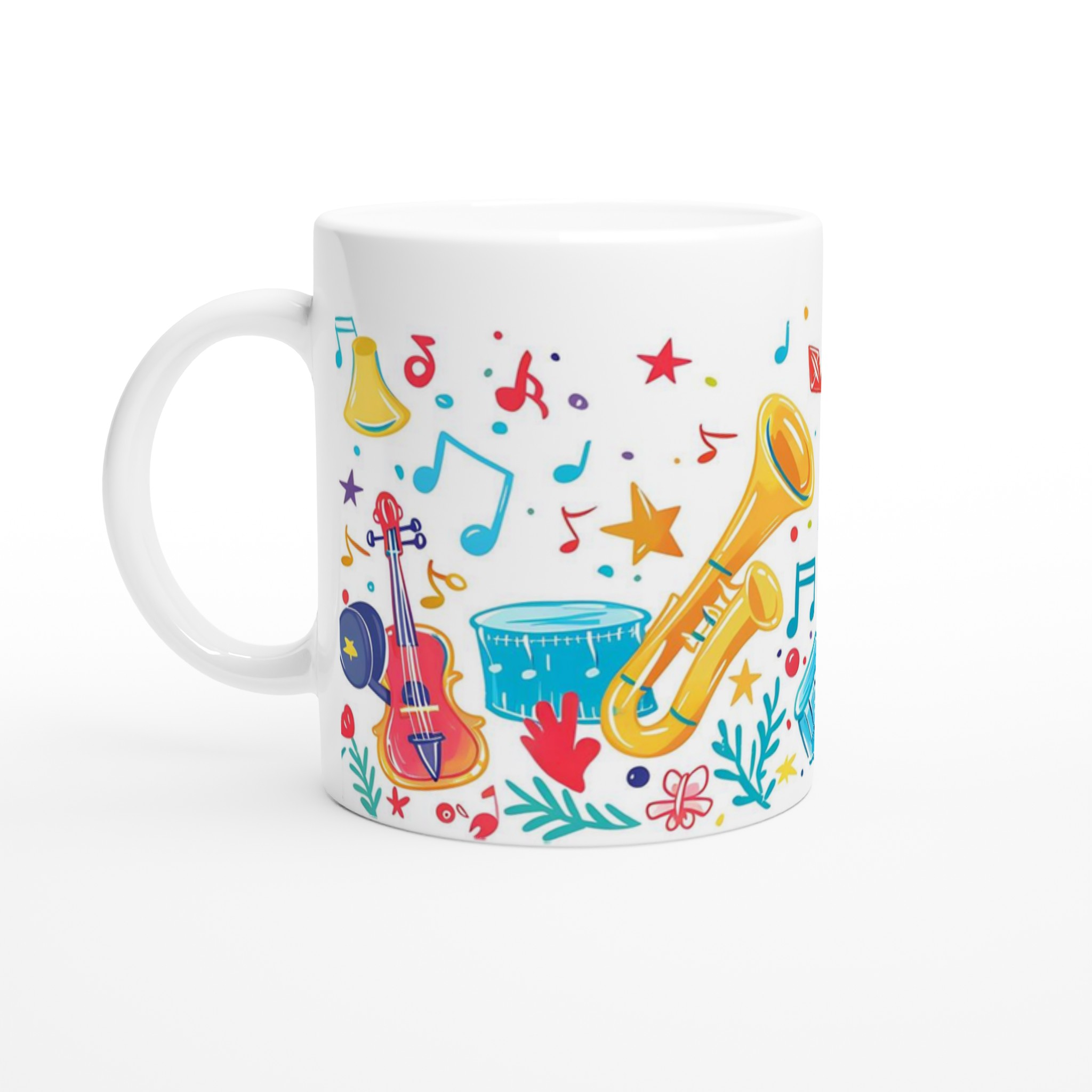 Musikalisk Magi Keramikmugg – Färgglad Design för Kaffeälskare i 7 Levande Nyanser 1 8c3e826e-d6de-4fd9-aee4-8772acabf515