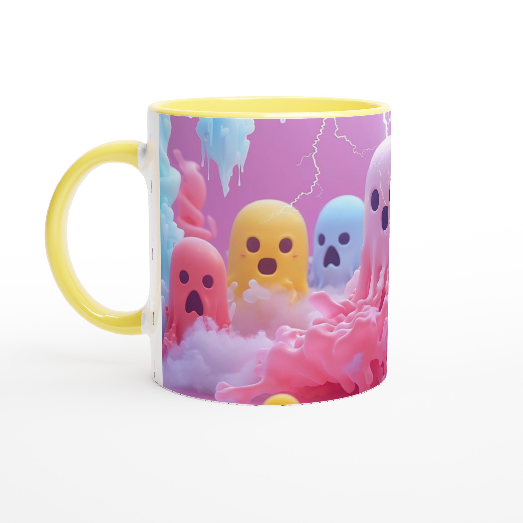 Pastel Ghost Party 11oz Keramikmugg – Välj bland 7 Lekfulla Färger för Din Favoritdryck! 6 8c49479f-35bc-4bbb-b845-31a6e0676ece