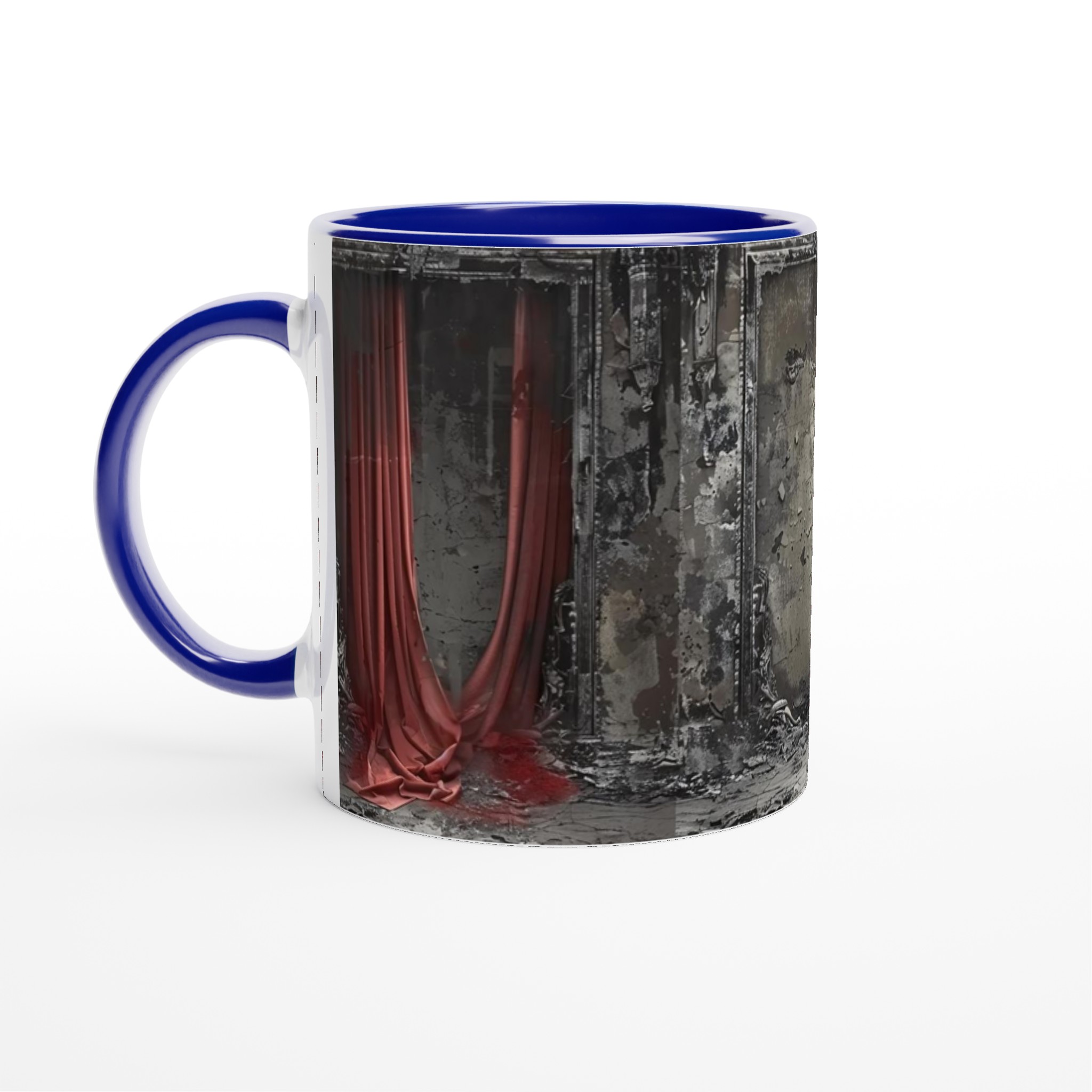 Stilren Vit 11oz Keramisk Mugg med Kontrast av Rött och Svart – Välj Din Färg 4 8c6a08bb-57c0-4814-aa71-5b074d9eabcc