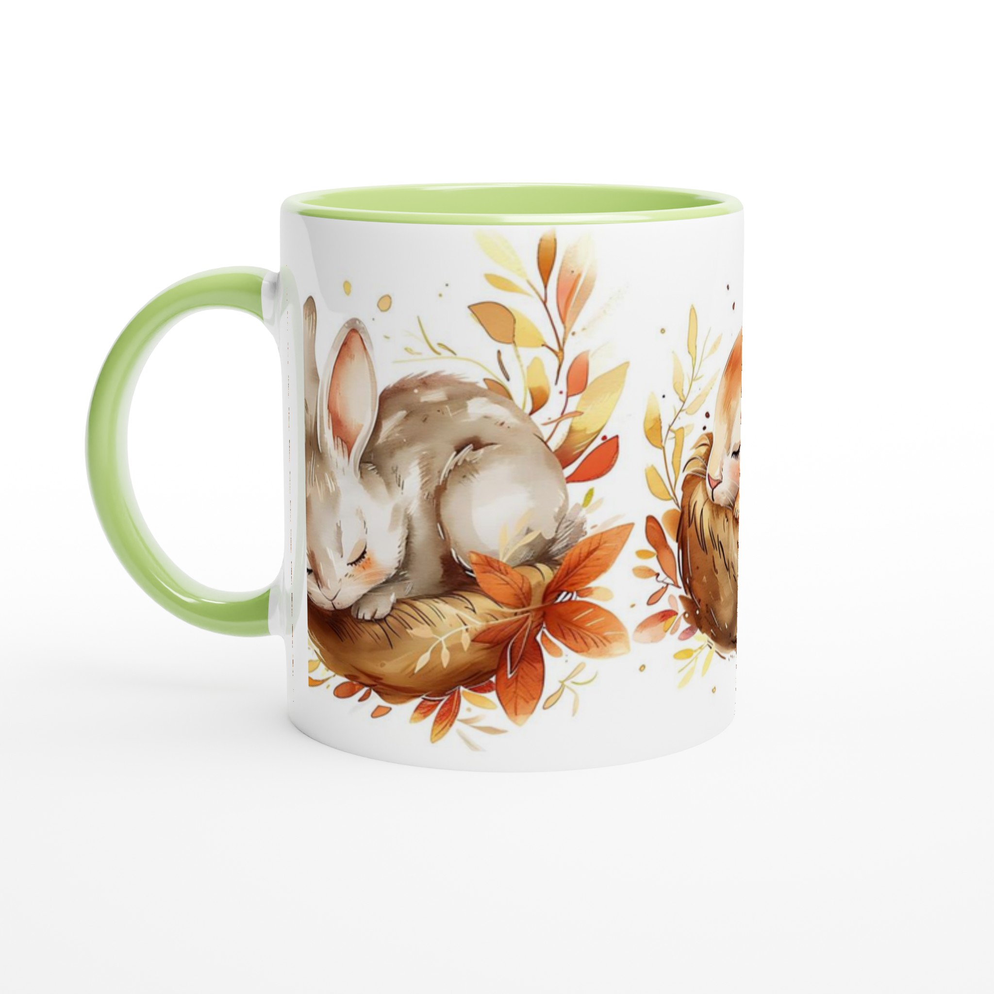 Mysig Kaninmugg i Akvarell – 11oz Keramikmugg för kaffe, te eller varm choklad 3 8c7f2bdd-64db-4707-846c-3338ce24faed