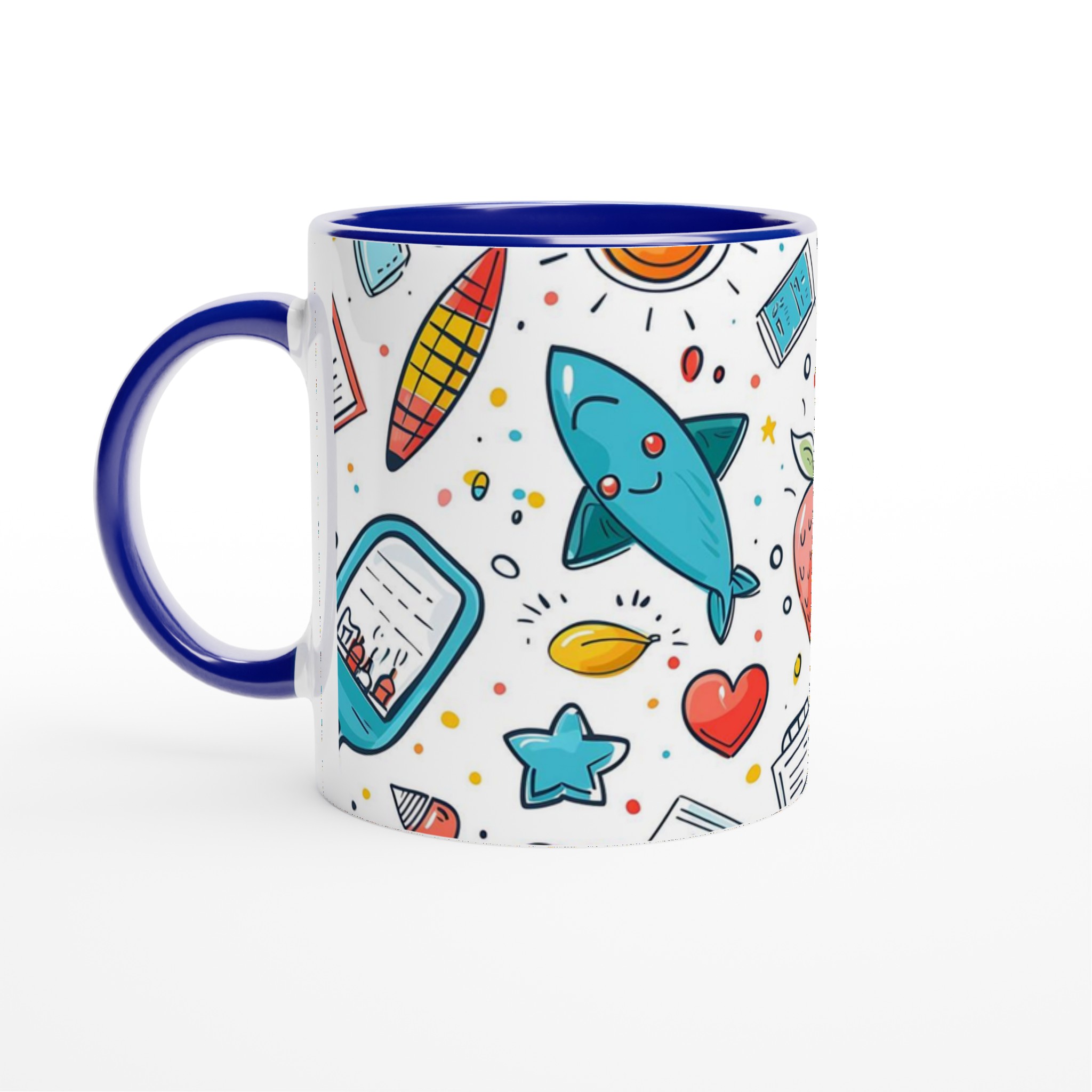 Mångfärgad Kaffemugg med Lekfulla Motiv – Välj Din Favoritfärg i Premium Keramik 4 8ceaf89e-b042-4c58-b99d-969688338c31