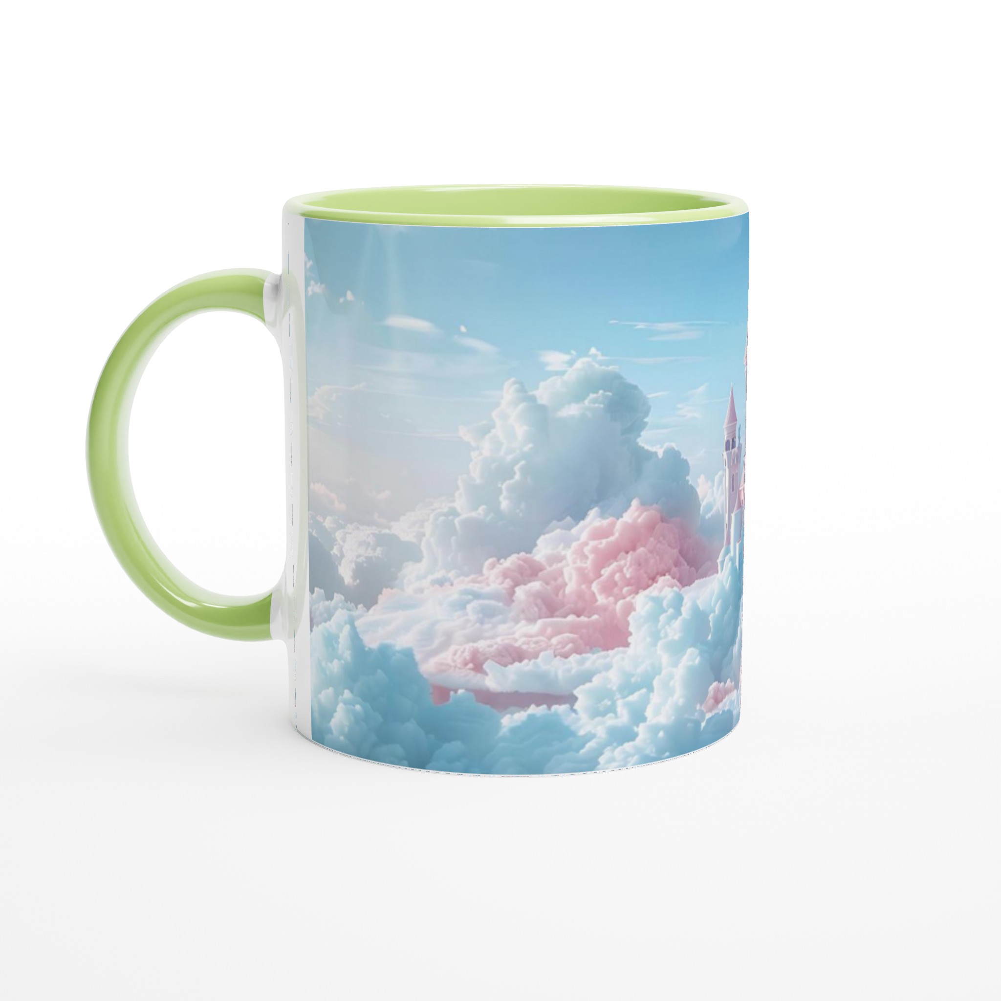 Fantasislott i Molnen Keramikmugg - 11oz, Välj Din Drömfärg 3 8d1e1543-2959-4ae4-a8f4-0fb87cf33884