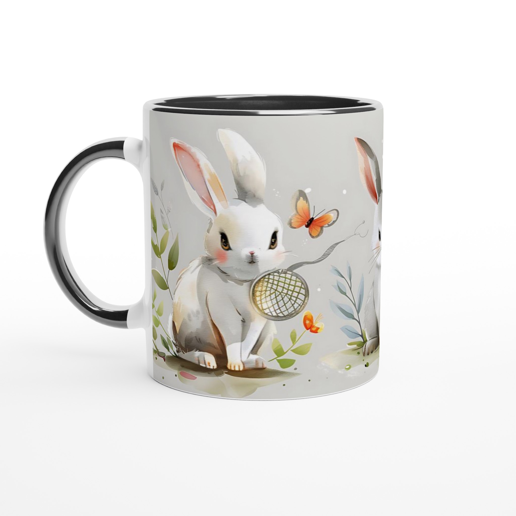 Söta Akvarellkaniner – 11 oz Premium Keramikmugg i ditt val av sju härliga färger 7 8d30073a-1cc6-458f-9ad7-cf2a6b5bc7a7