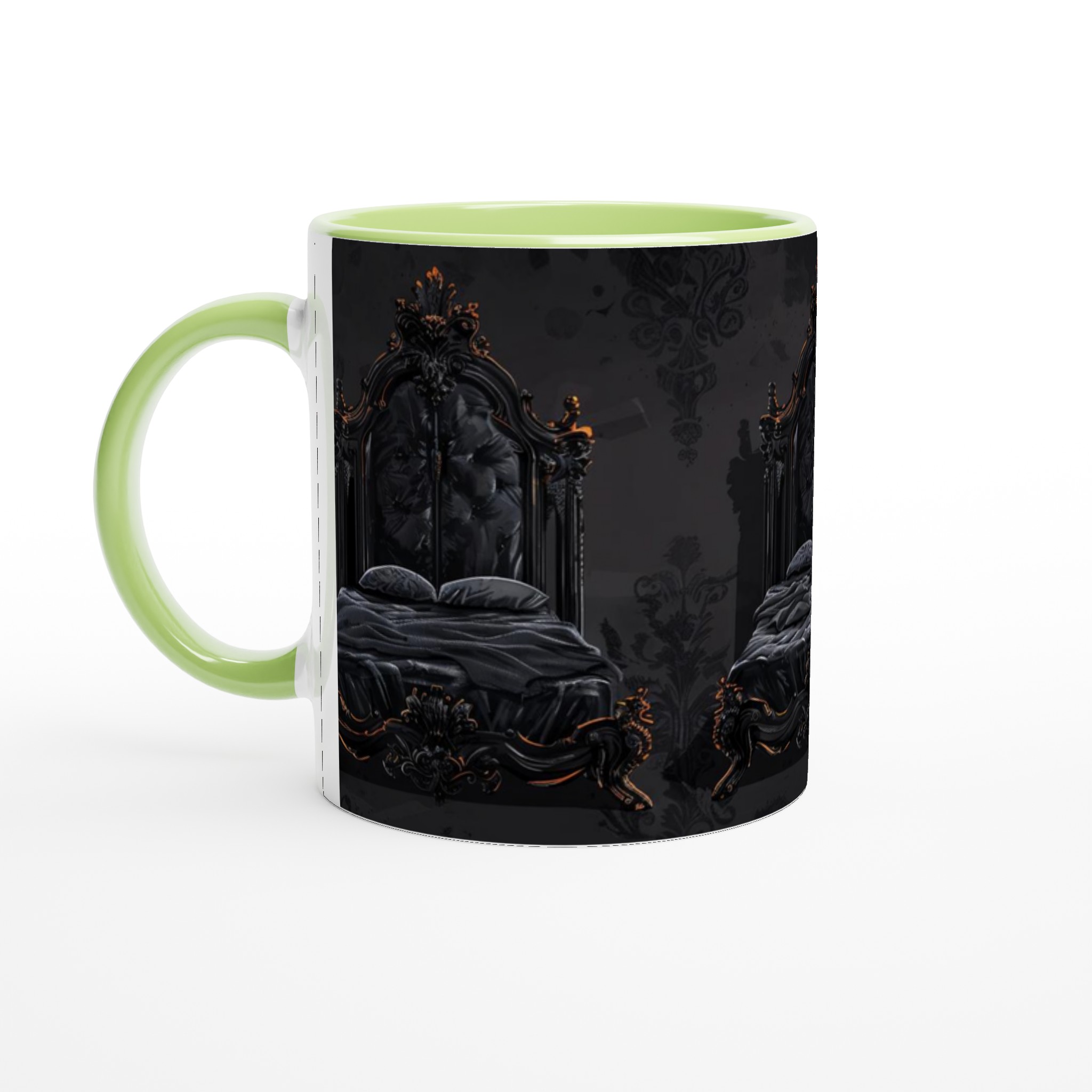 Baroque Elegance Kaffemugg – 11oz Keramikmugg i ditt val av 7 färger 3 8d424113-eb14-4b92-9df6-059894a05165