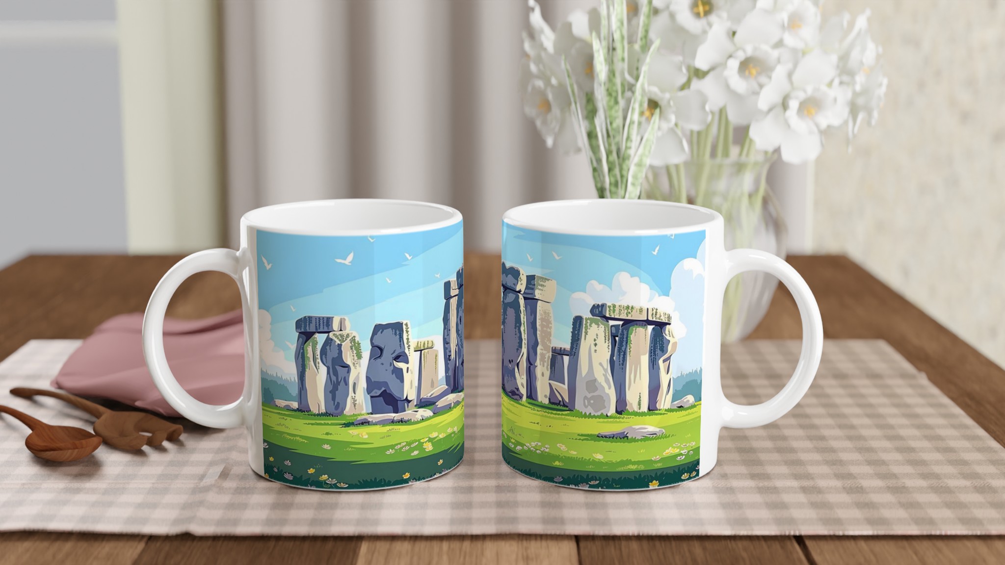 Stonehenge Magisk Mugg - Historisk Design & Livfulla Färger - Välj Din Färg! 10 8d457237-1a8b-4716-8241-257f3c4679ea