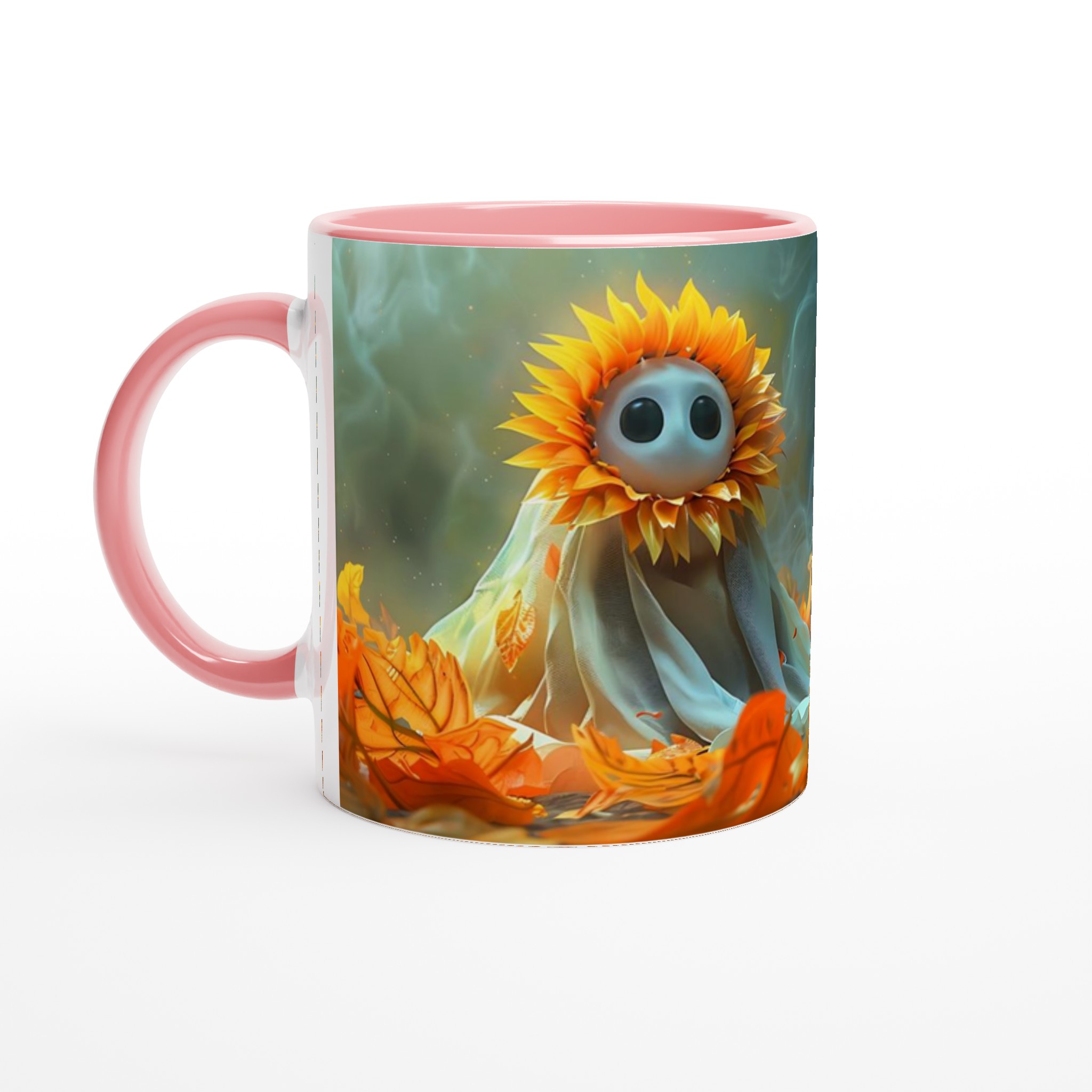 Söt Solros Spöke Keramikmugg - Höstmysig Design för Kaffe & Te i Flera Färger! 6 8db9ef83-33c1-42f8-9fa8-0cfe93937c5d