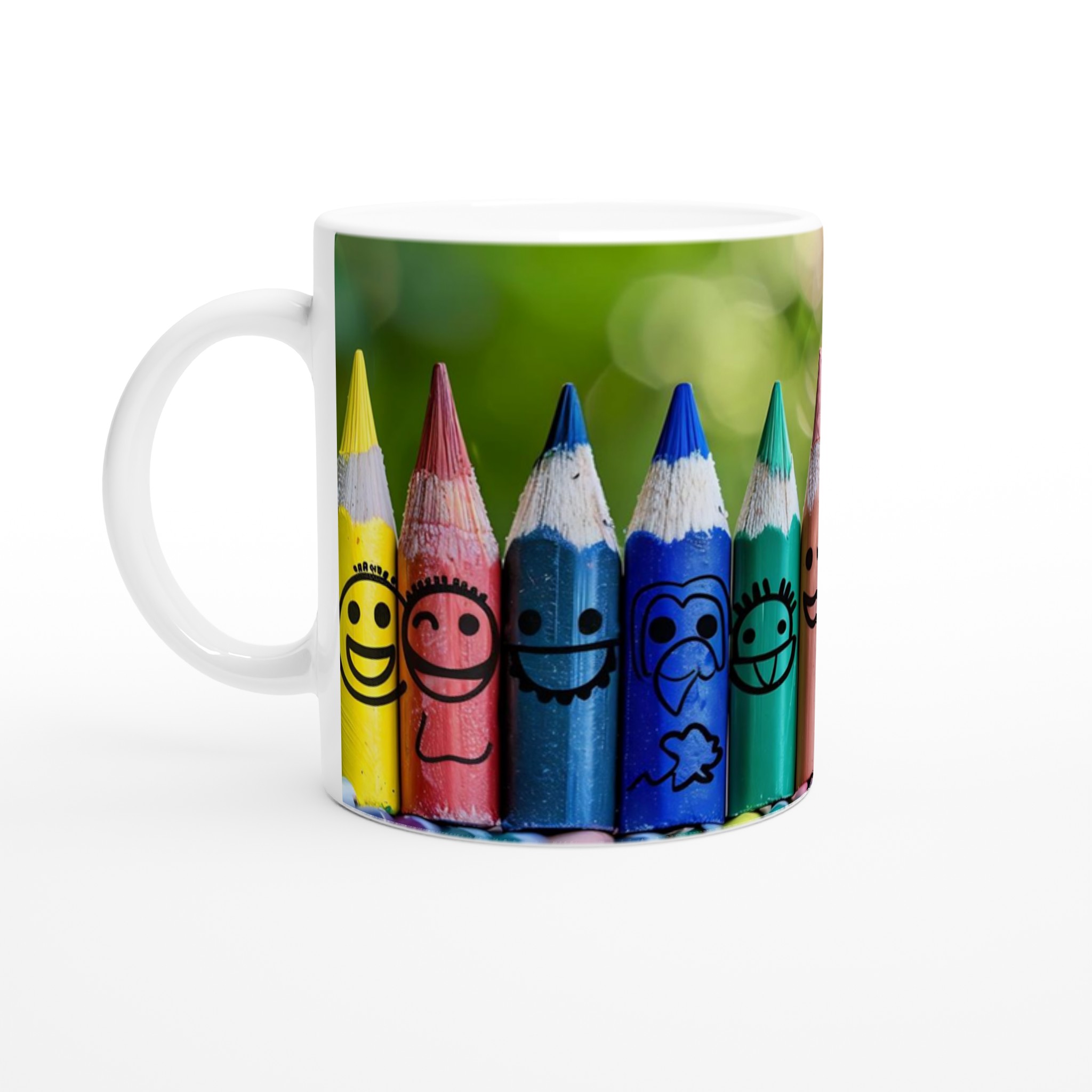 Glad Färgexplosion: 11oz Keramisk Mugg för Kreativa Själar – Välj din Favoritfärg! 1 8dbc955e-8553-4050-a648-be14db93701a