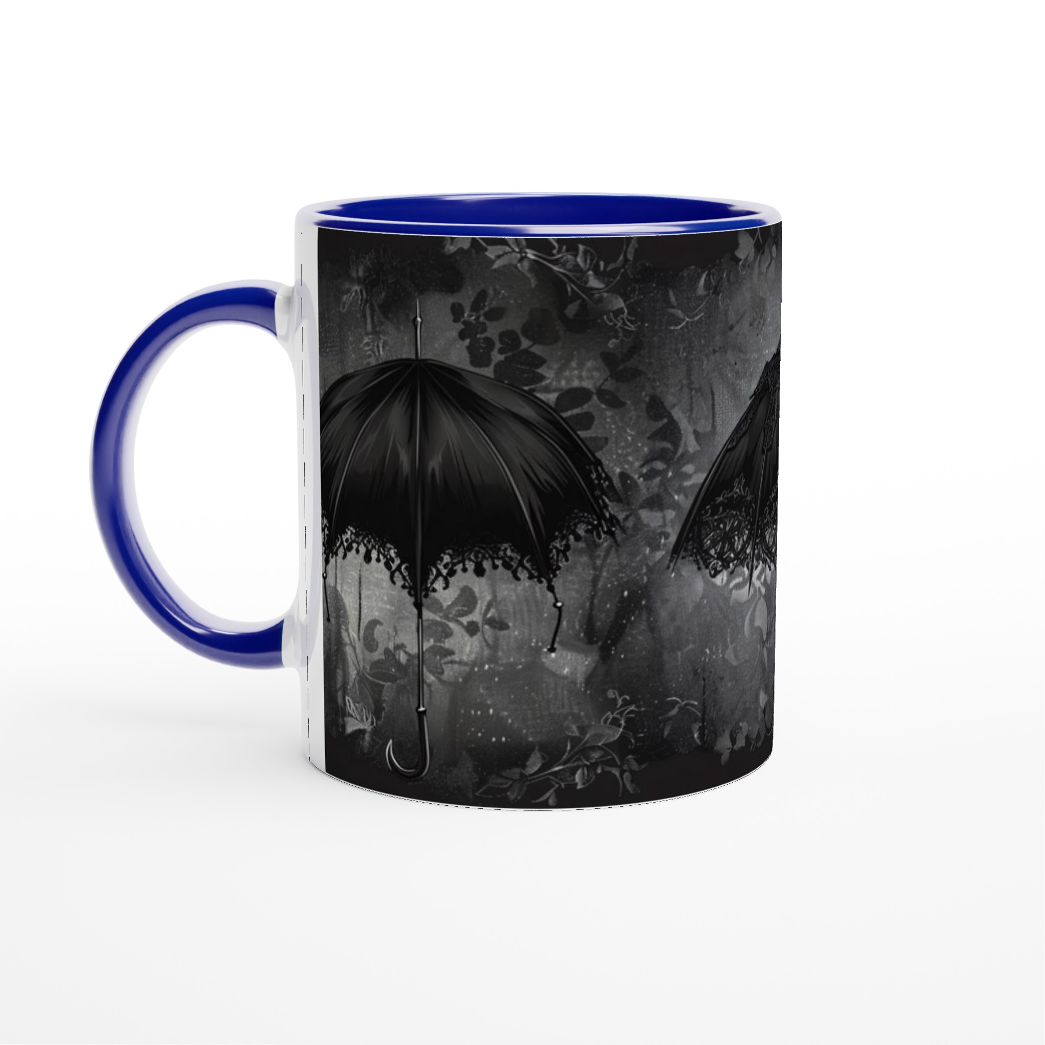 Gotisk Paraply Mugg – 11oz Keramikmugg med Mystisk Design i ditt val av Färg 4 8de750fe-9194-4647-b382-aa449f94ac57