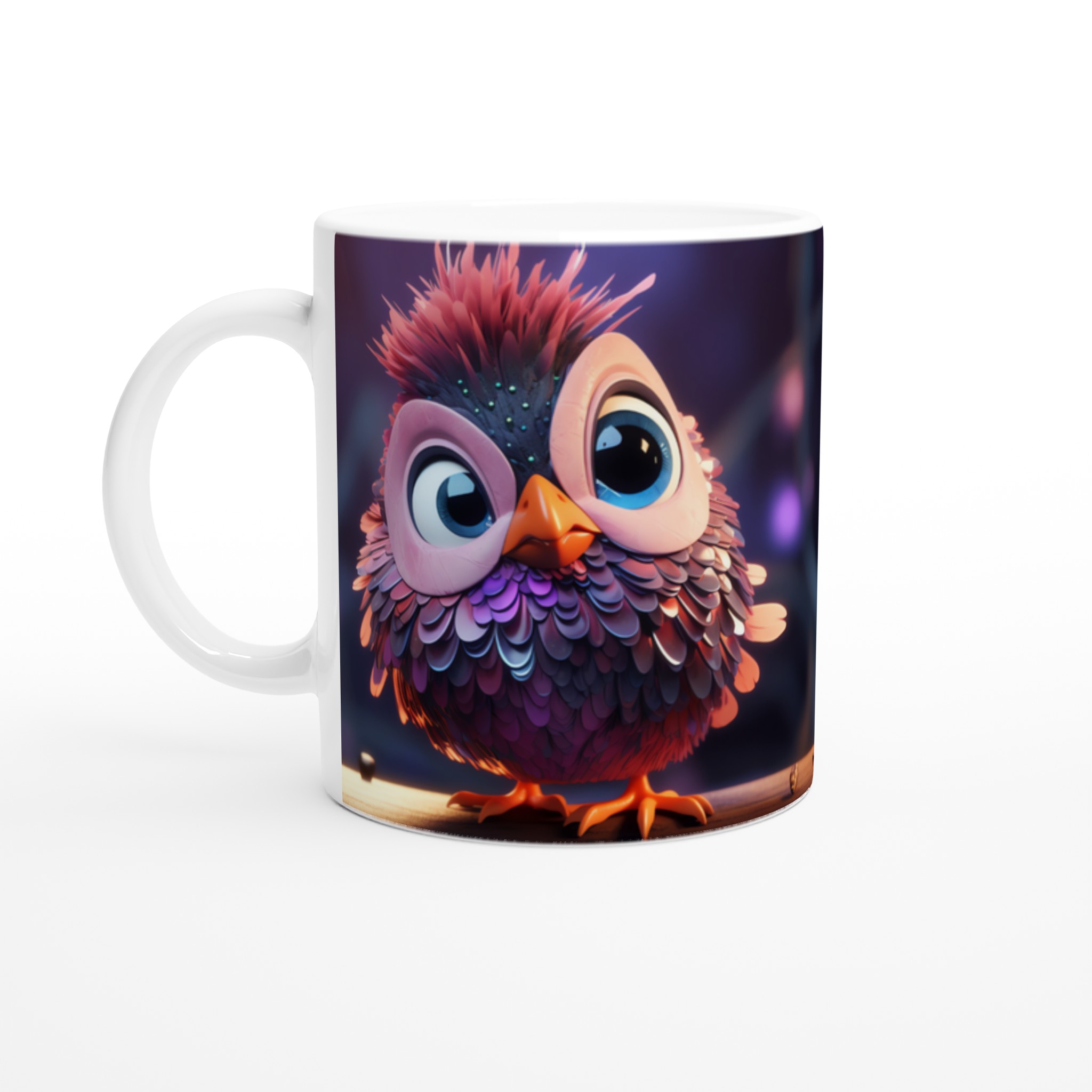 Söt Uggla Keramikmugg - Charmig design för din favoritdryck, välj färg! 1 8df42dab-e952-40ce-a4eb-4c6527332c00
