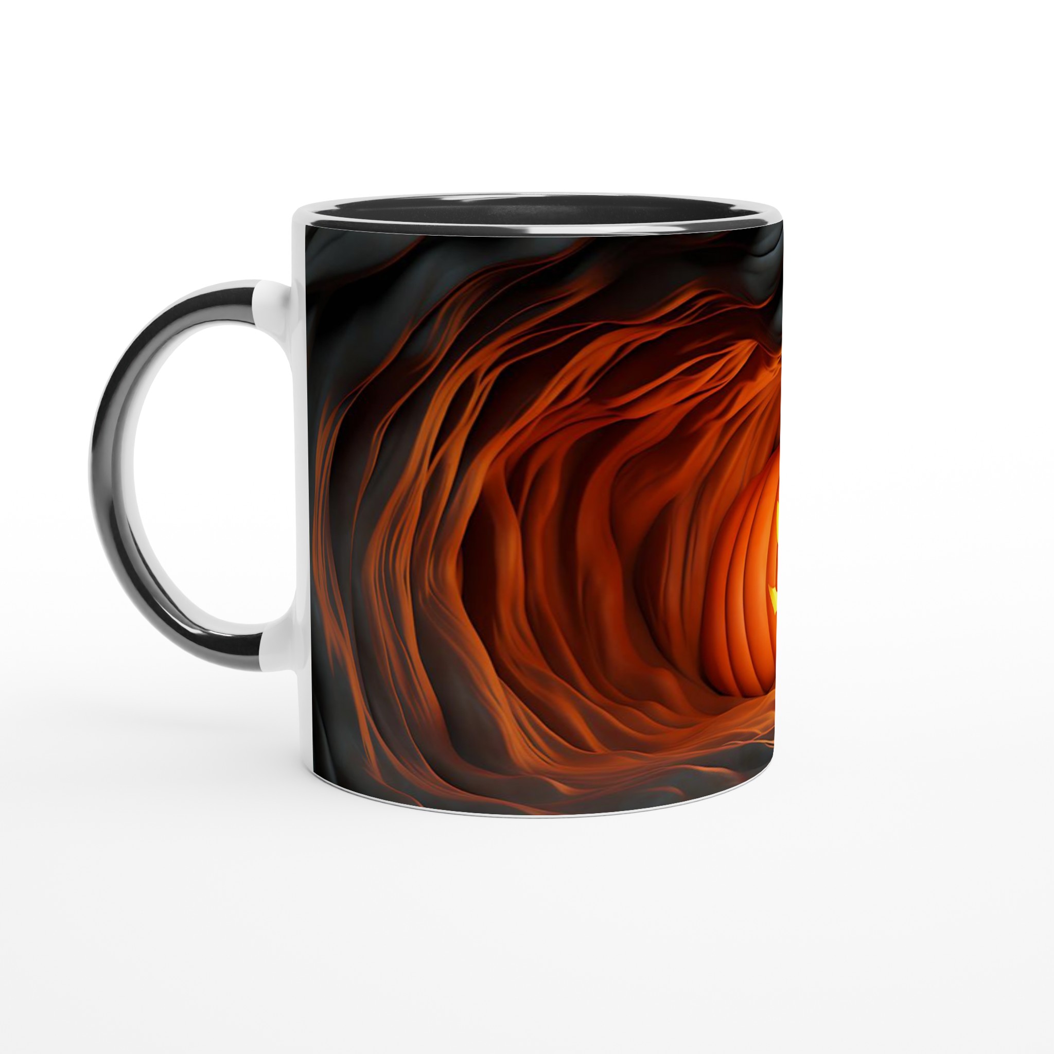 Spöklik Jack-o'-Lantern Keramikmugg – Perfekt för Halloween & Mysiga Höstkvällar i din favoritfärg 7 8e761bf4-dc66-48c2-8b42-38b225208c6a