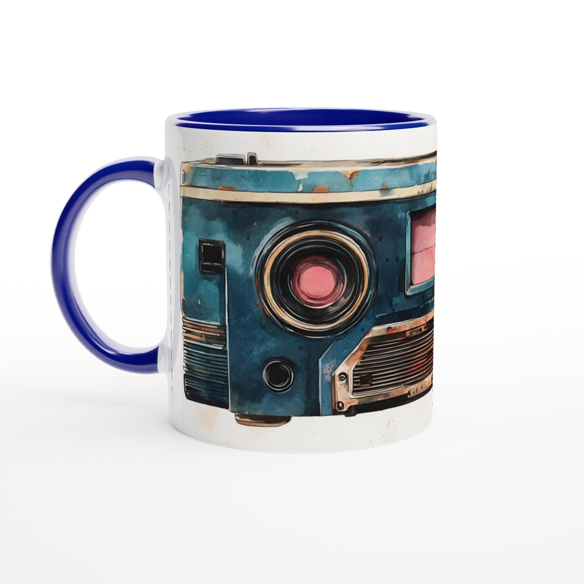 Retro Boombox Akvarell Keramisk Mugg – Nostalgisk Design i Ditt Val av Färg 7 8e81e820-d57a-4cfa-92b8-8a81fdc2eb99