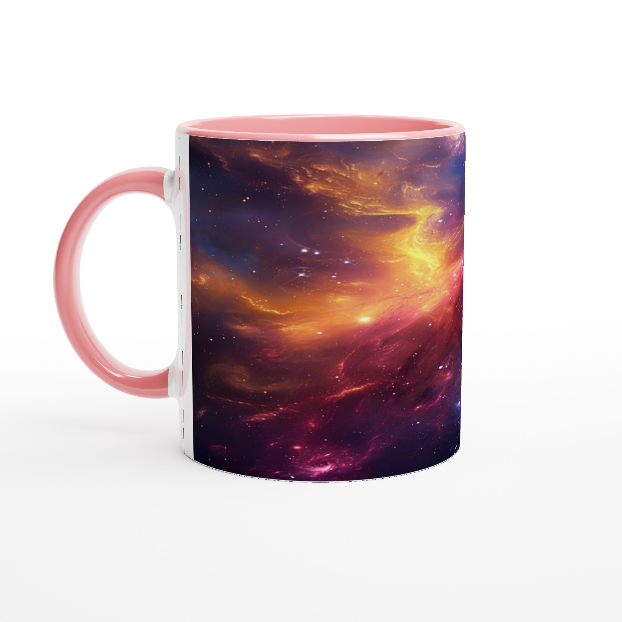 Kosmisk Nebulosa Keramikmugg - 11oz, Levande Galaxdesign & Välj din färg! 6 8ed0e3d2-4612-4a6e-9df4-9efa023f8e55