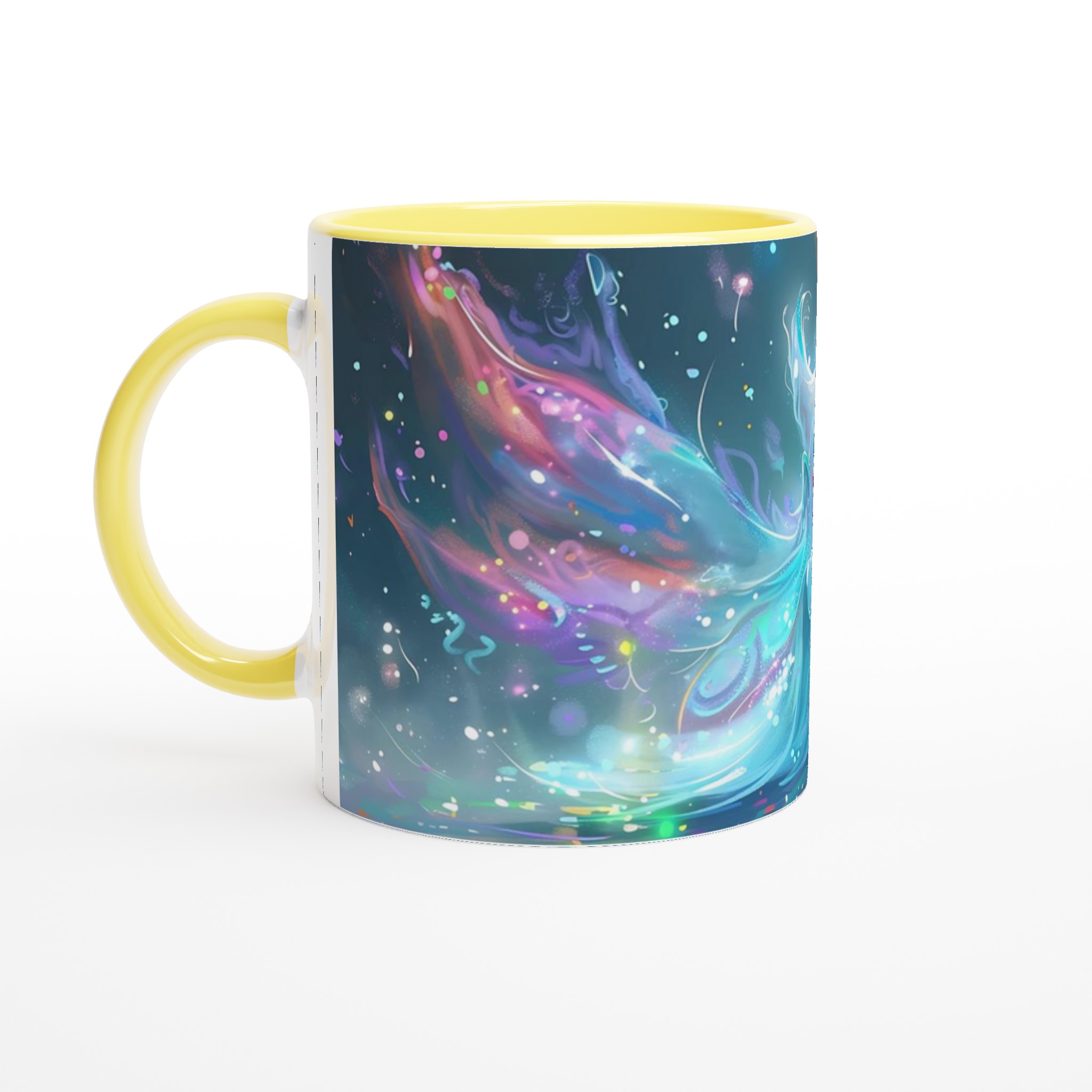 Förtrollande Glitter Ande Mugg - 11oz Keramikmugg i ditt val av 7 livfulla färger 5 8ee011a3-a713-4812-98fd-698310bce808