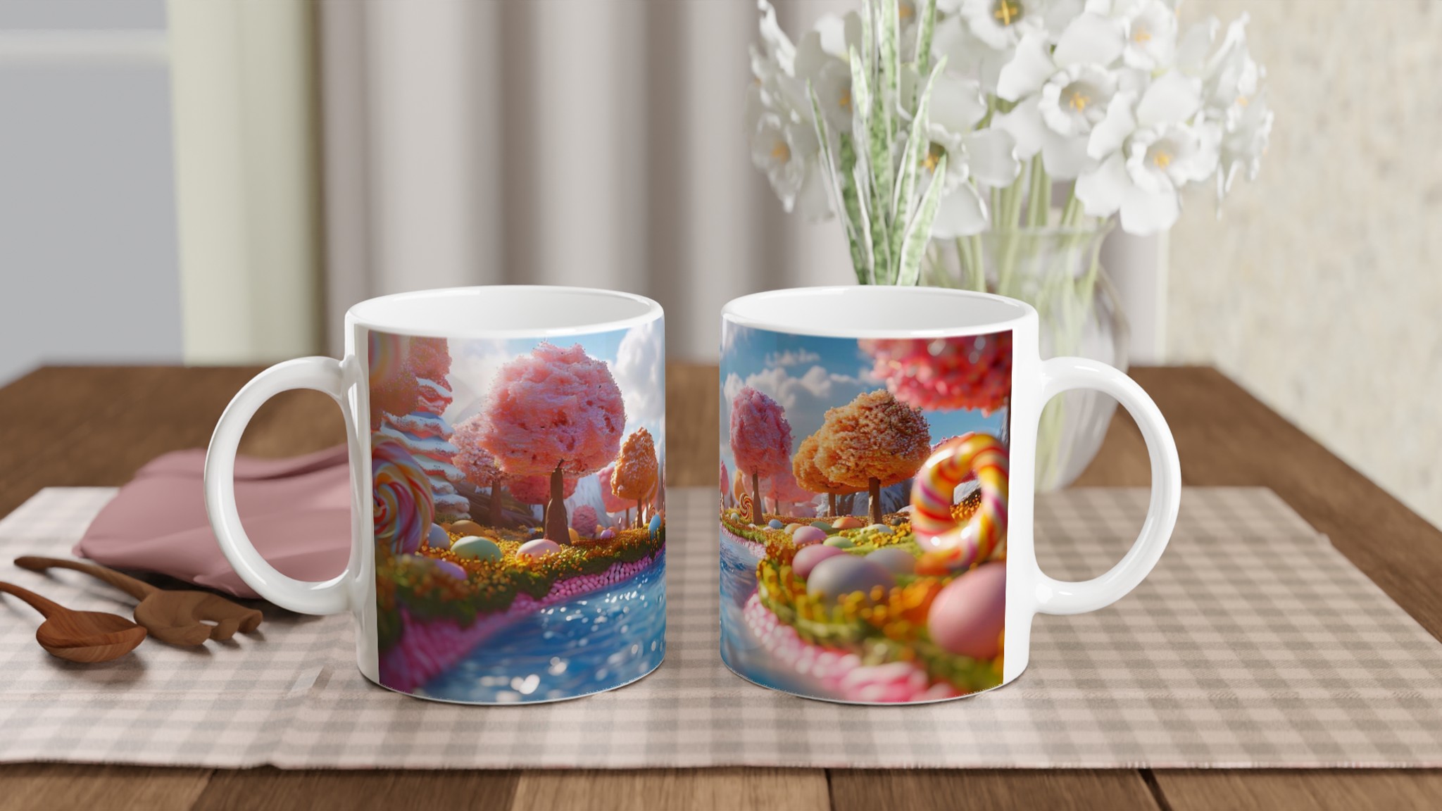 Candy Land Kaffemugg – Färgstark och Fantasifull 11oz Keramikmugg i Valfri Kulör 10 8efdb045-e598-4f7e-8f96-251f011756d2