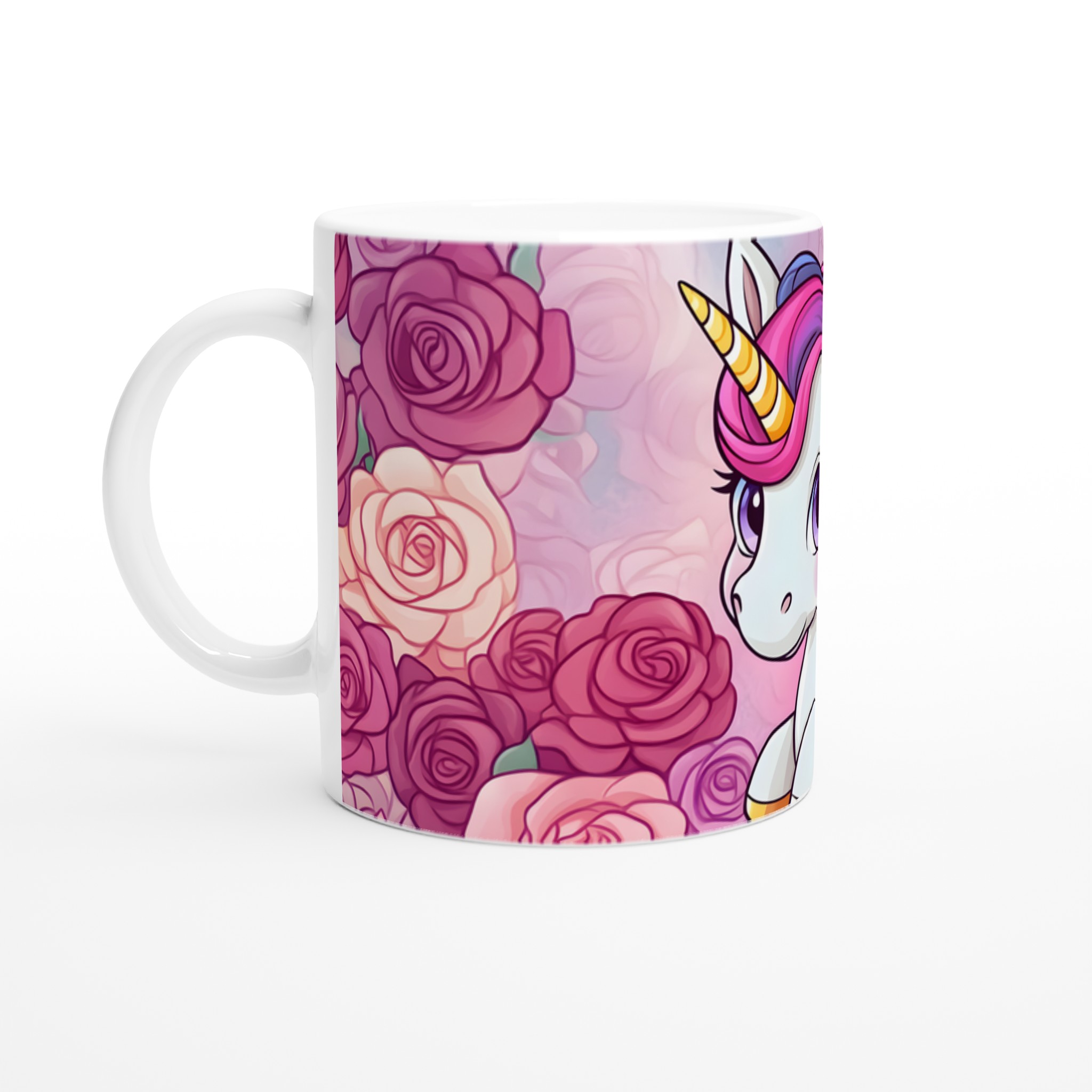 Magisk Enhörningsmugg - Förgyll Din Vardag med Rosa Rosor & Fantasi! 1 8f0a4b56-1e49-4174-9c7d-d01e5810bc94