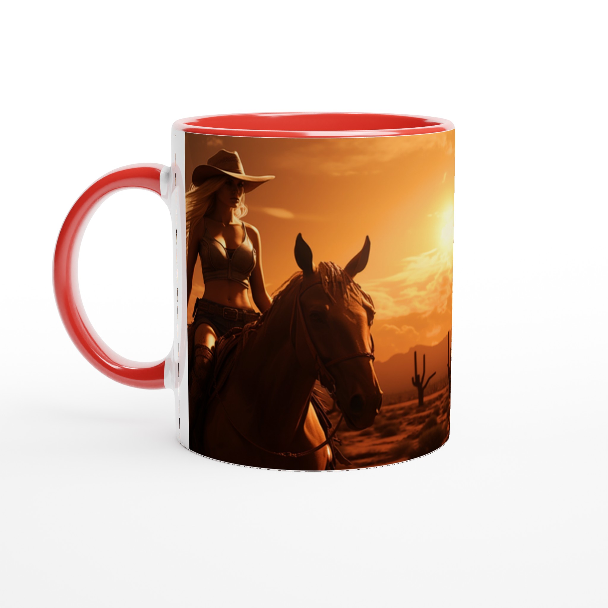 Western Sunset Riders – 11oz Keramisk Mugg: Vilda Västern Charm i Sju Färger 2 8f5cbfd0-45f3-450f-9dd5-9451a5f543d3