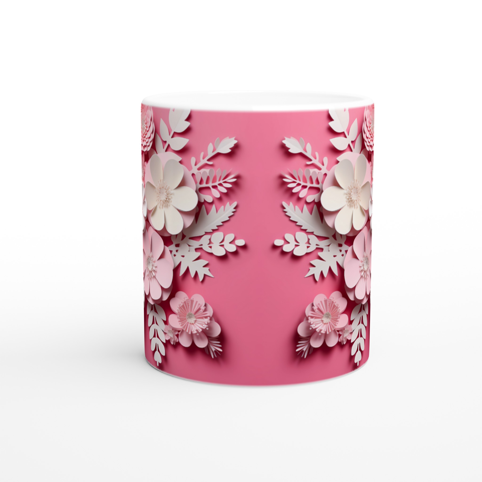 Pastellblomster Mugg - 11oz Keramikmugg i din Favoritfärg 8 8f9fe8c9-f075-4066-b6bf-04d5115f1cef