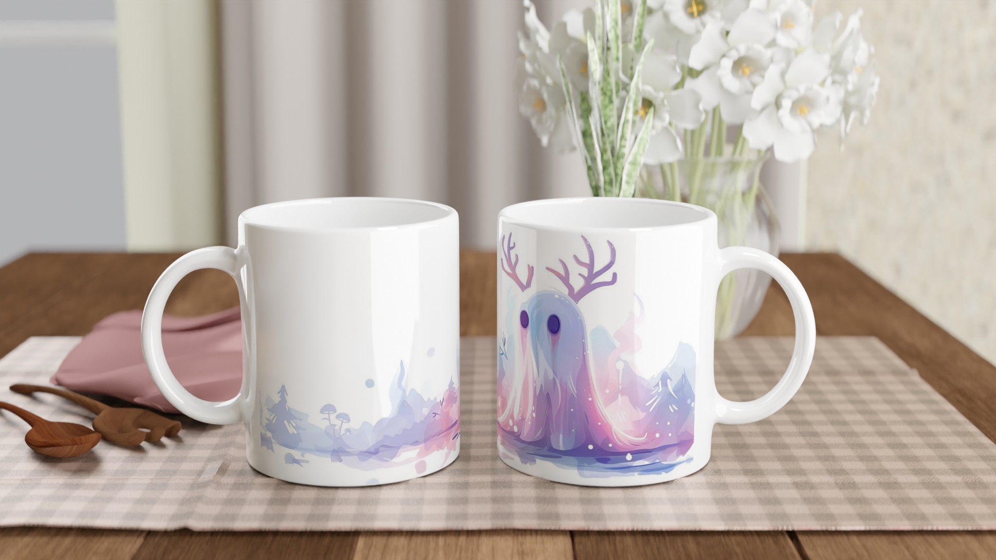 Magisk Ande Kaffe Mugg – 11oz Keramisk Mugg i Vinterpastell, Perfekt för mysiga stunder & unika gåvor 10 9076b160-2e40-463a-b503-b19c761fd18c