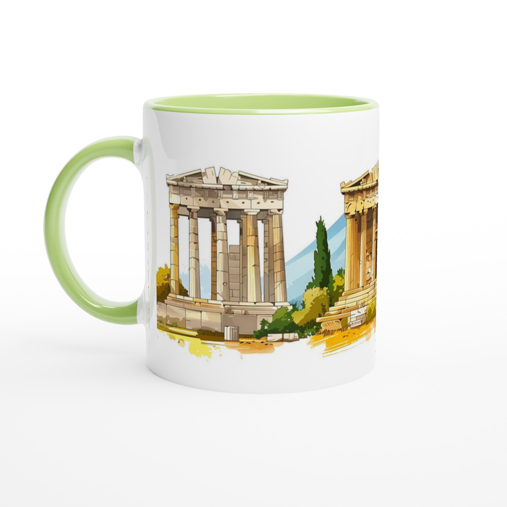 Antik Grekland Tempel Mugg - Klassisk Konst för Din Kaffestund i Valfri Färg 3 908377c0-85a6-481c-94e0-7e6885a5c07a