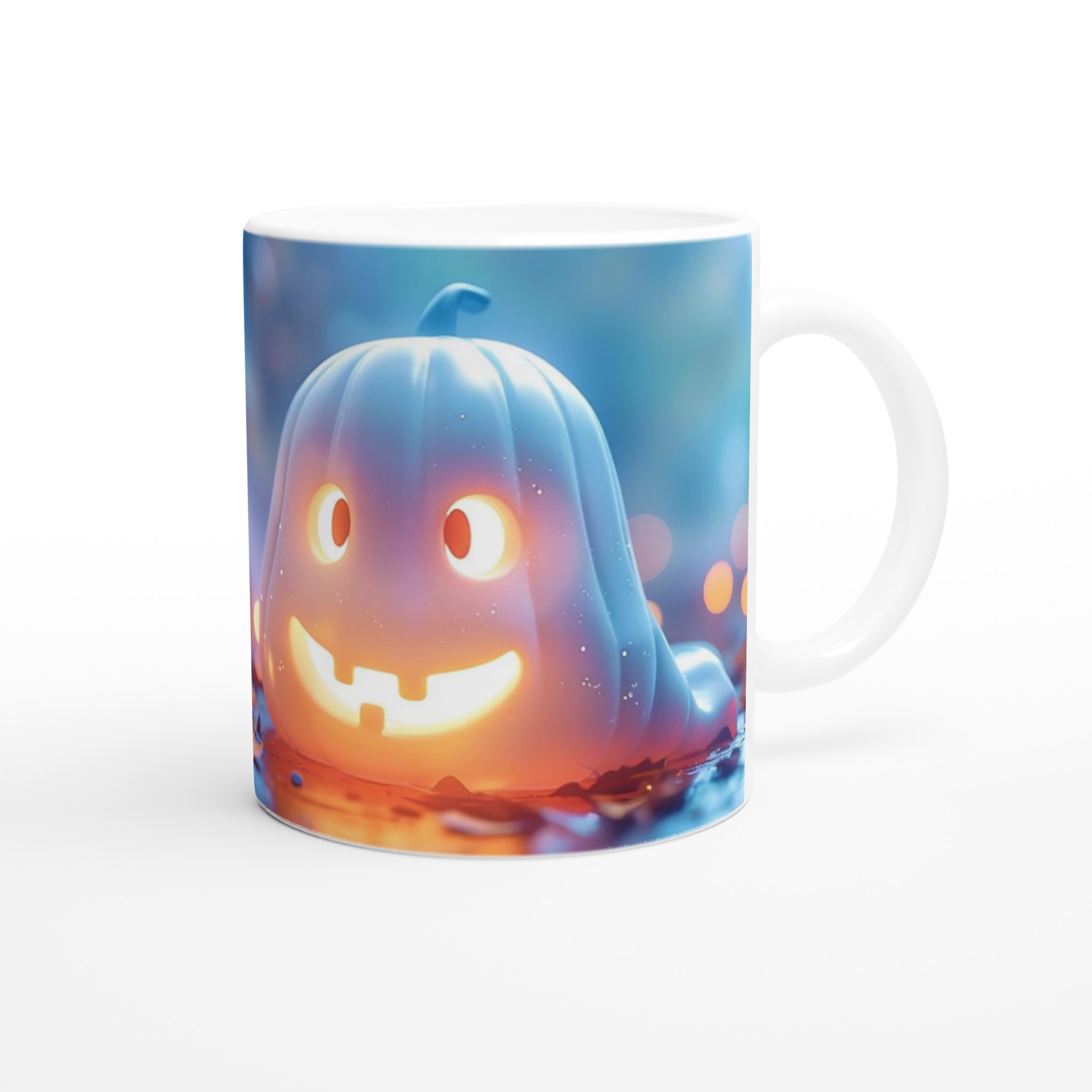 Mystisk Månskenspumpa 11oz Keramisk Mugg – Lys upp din Halloween med en leende spökgäst 9 90c5e6c6-5905-45fe-bb33-77b8e4d6d9ad
