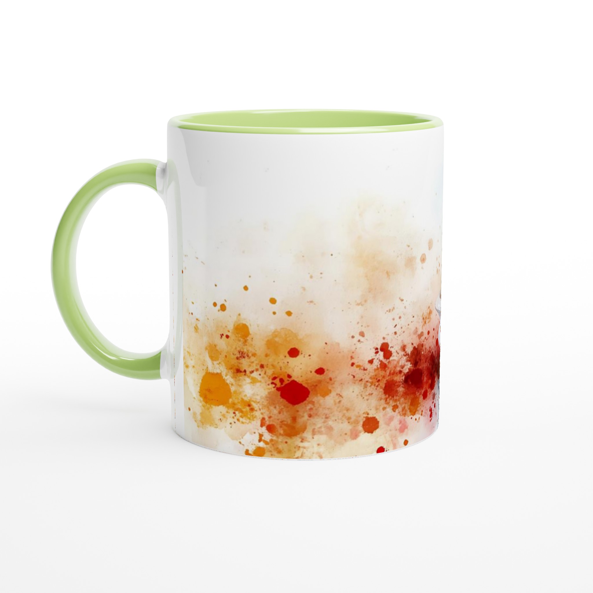 Frukostdröm: 11oz Keramikmugg i akvarellstil – Välj din färg! 6 91263ec1-bec0-4b2b-a5c1-d3244b387369