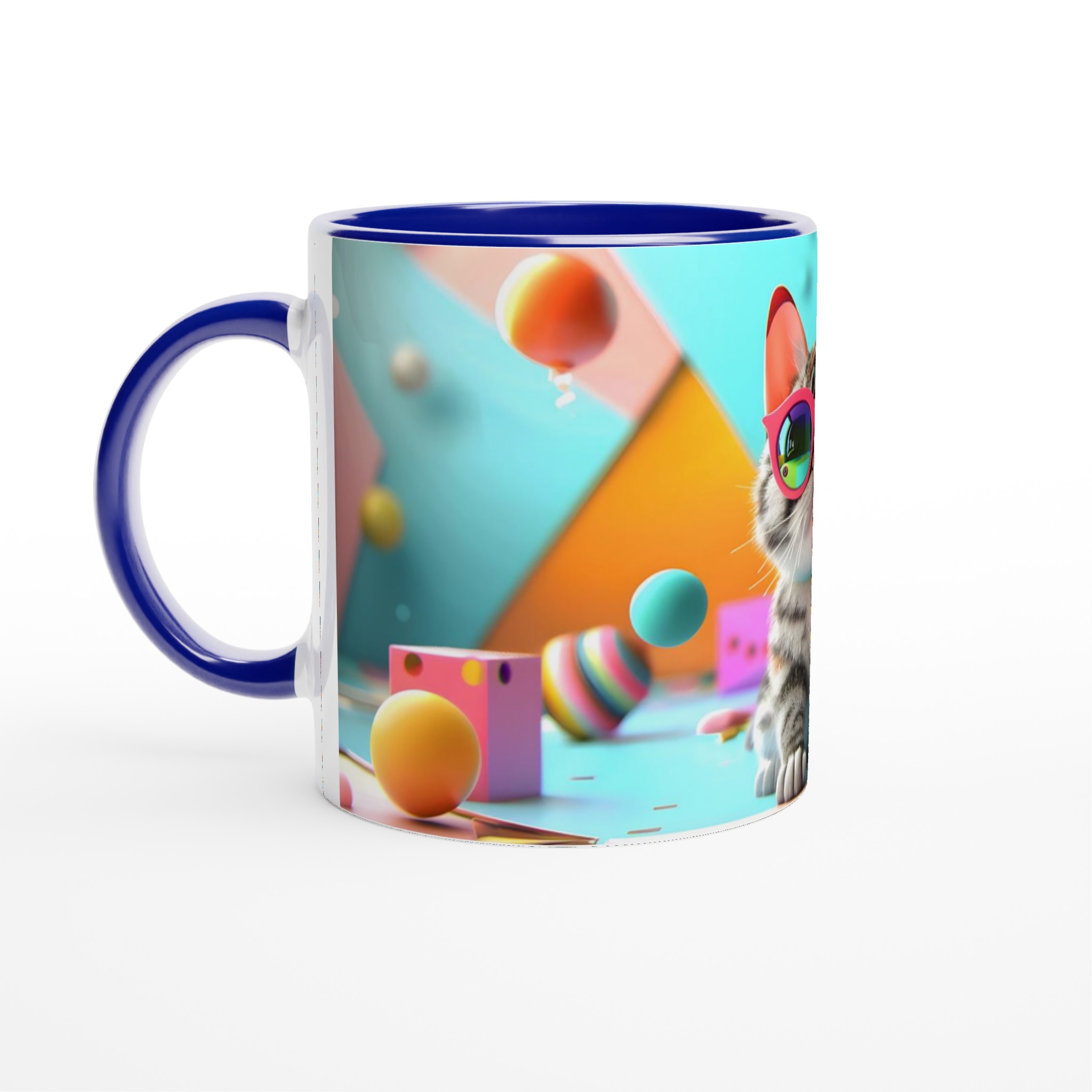 Cool Katt & Klara Färger: 11oz Keramikmugg i ditt val av sju livfulla nyanser 4 9129deab-fac0-4b9b-8a0d-e19ee9dd2495