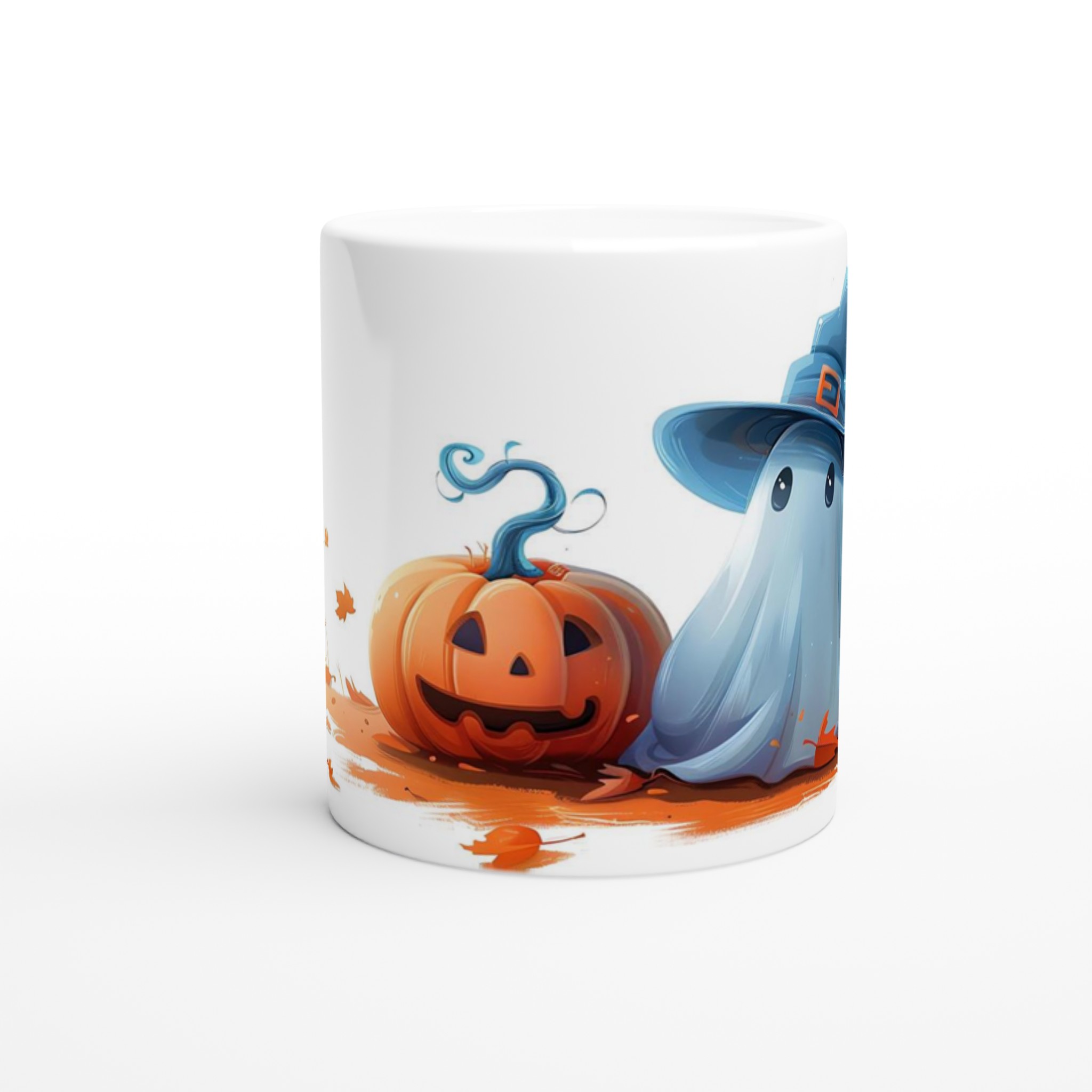 Busig Halloween Mugg: Sött Spöke & Pumpa – Välj Färg! 8 913884fa-83c4-40bf-82a2-0c0fe7dd78c8